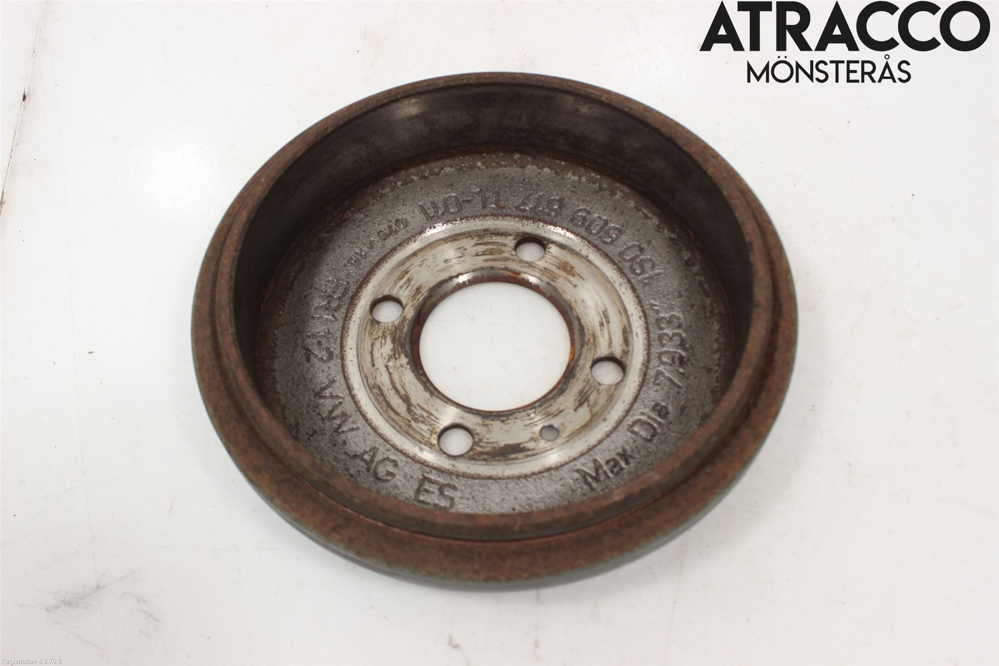 Volkswagen VW UP! / E-UP! Bromstrumma Bak