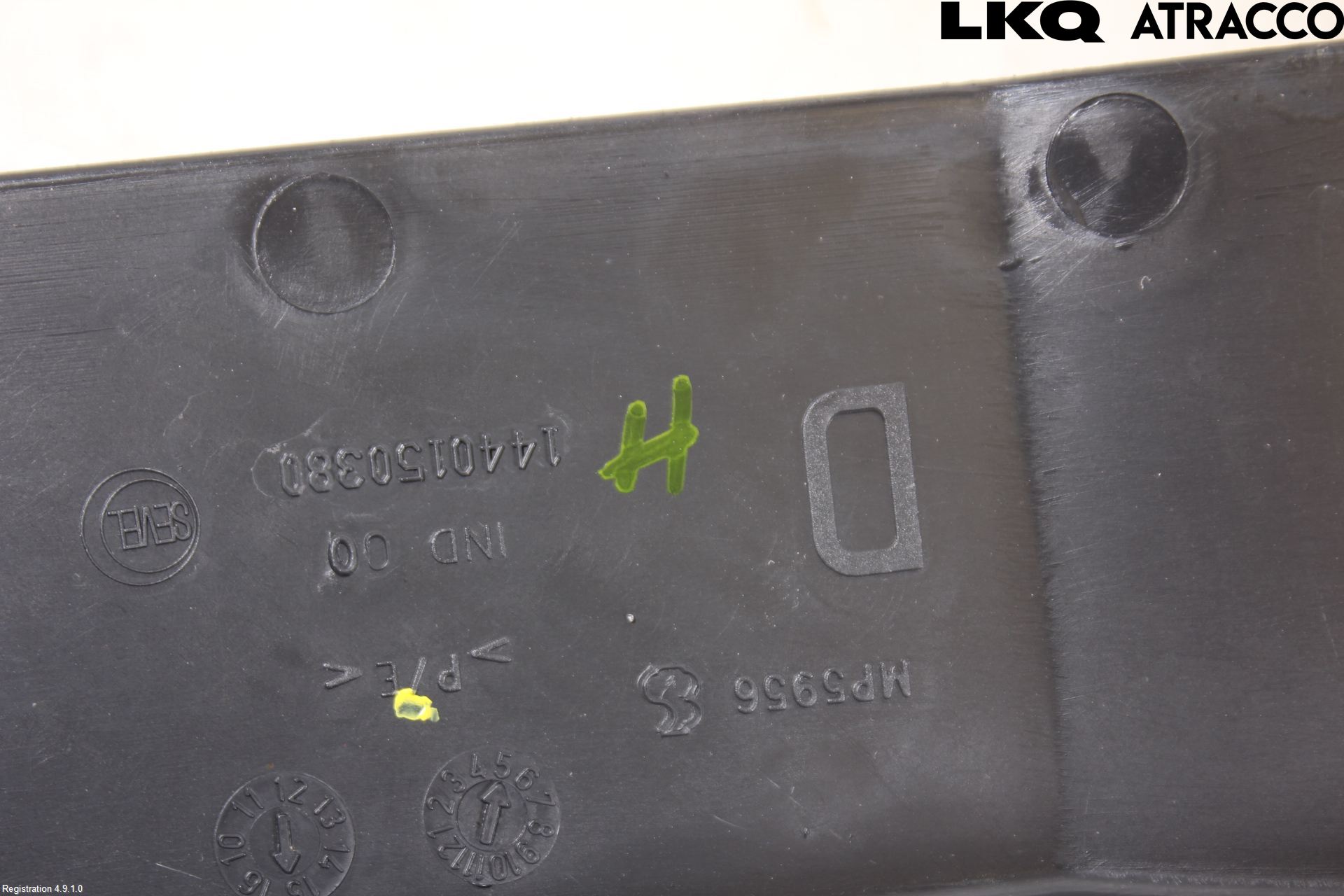 Fiat SCUDO 07-16 Deflektor Plåt-Plast Kylning