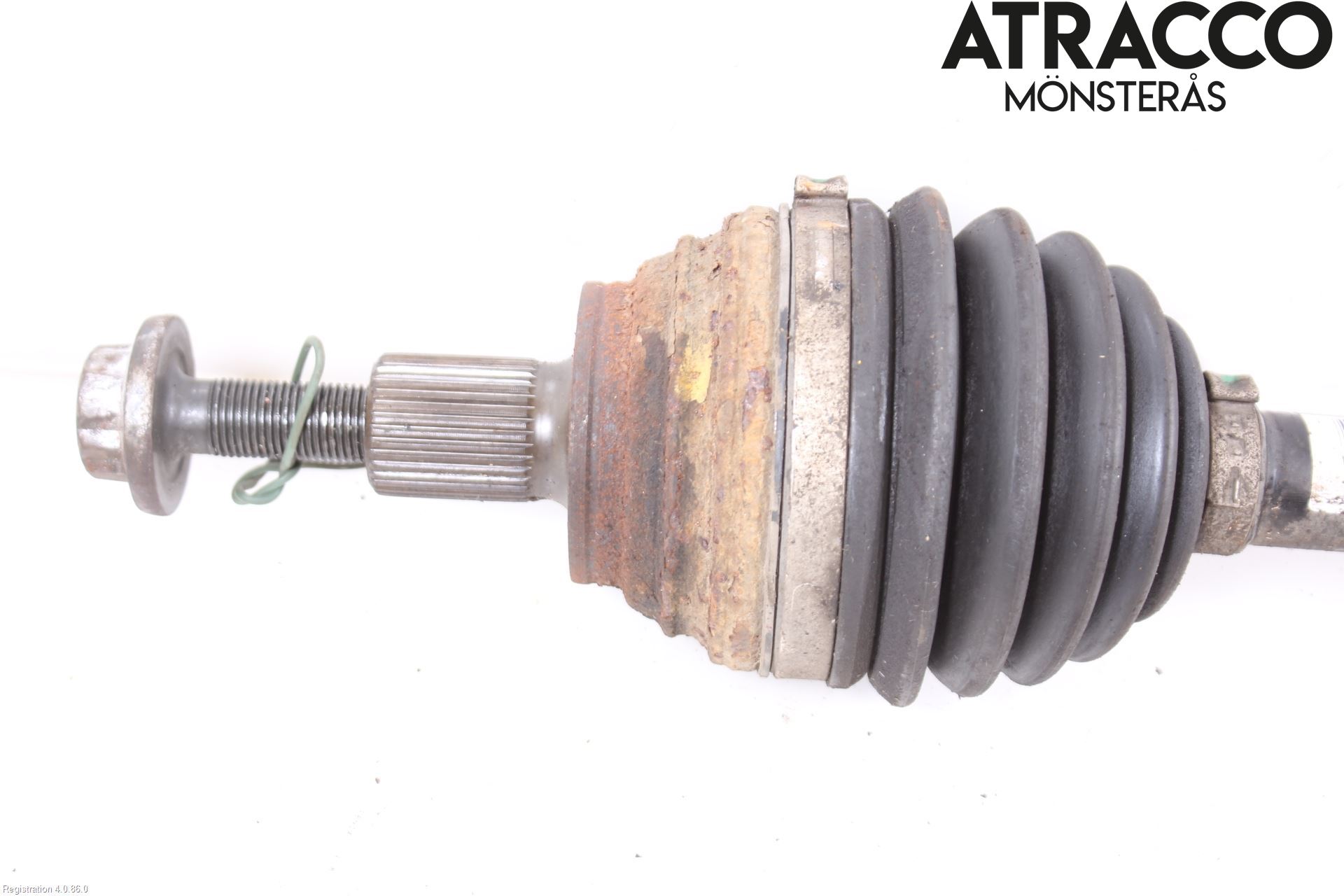 Volkswagen VW GOLF VI 09-13 Drivaxel Fram Vänster