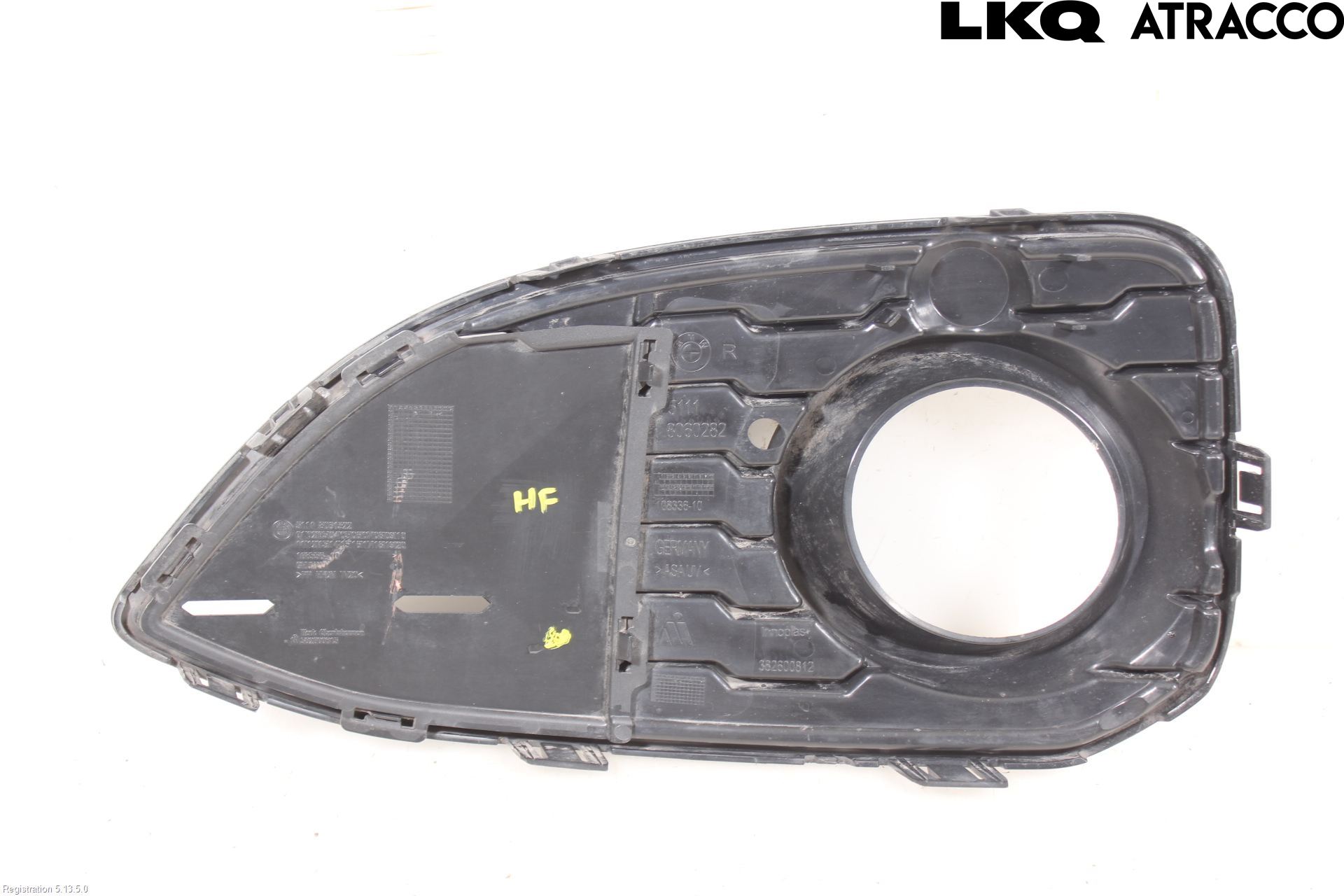 BMW 1 F20/F21 11-19 Dimljussarg Fram