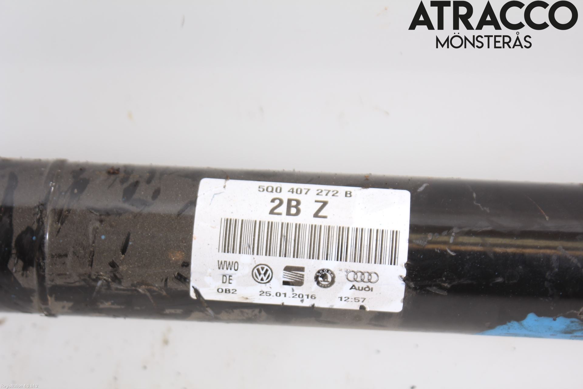Audi A3/S3 8V 13-20 Drivaxel Fram Höger