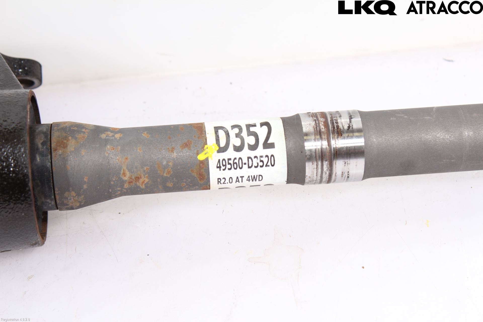 Kia SPORTAGE (QL) 16-21 Drivaxel Fram Höger