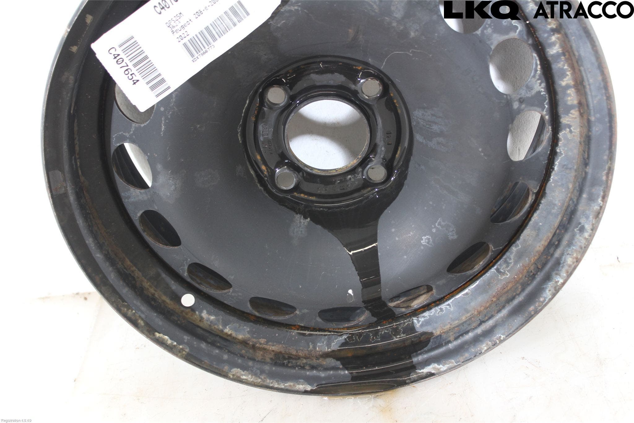 Peugeot 208/E-208 20- Fälg Plåt