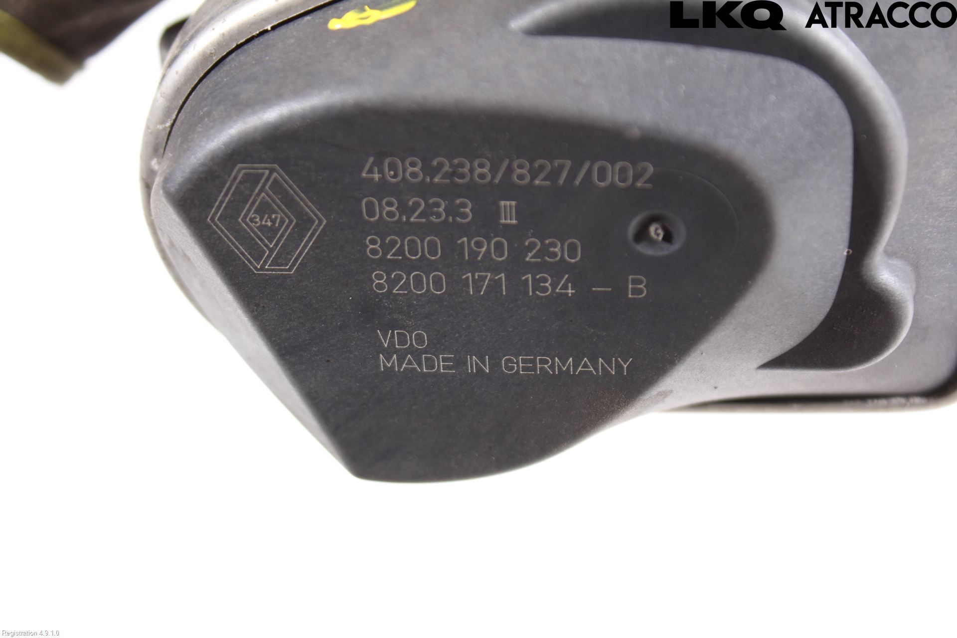 Renault MÉGANE II  06-08 Injspjällhus