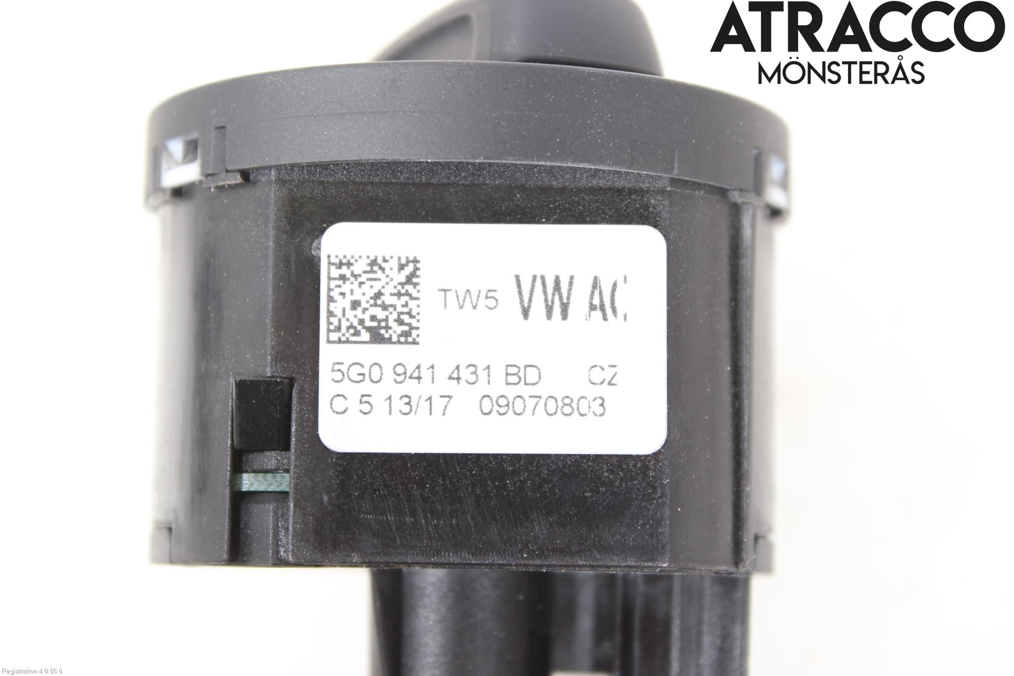 Volkswagen VW TIGUAN 16-24 Strömställare Ljus