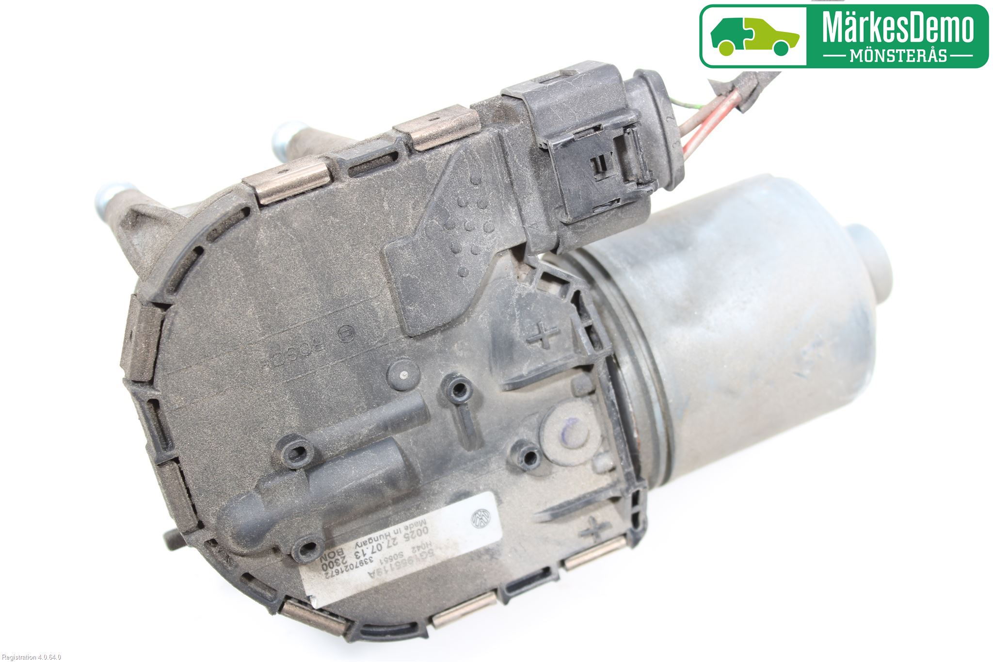Volkswagen VW GOLF / E-GOLF VII 13-20 Torkarmotor Vindruta