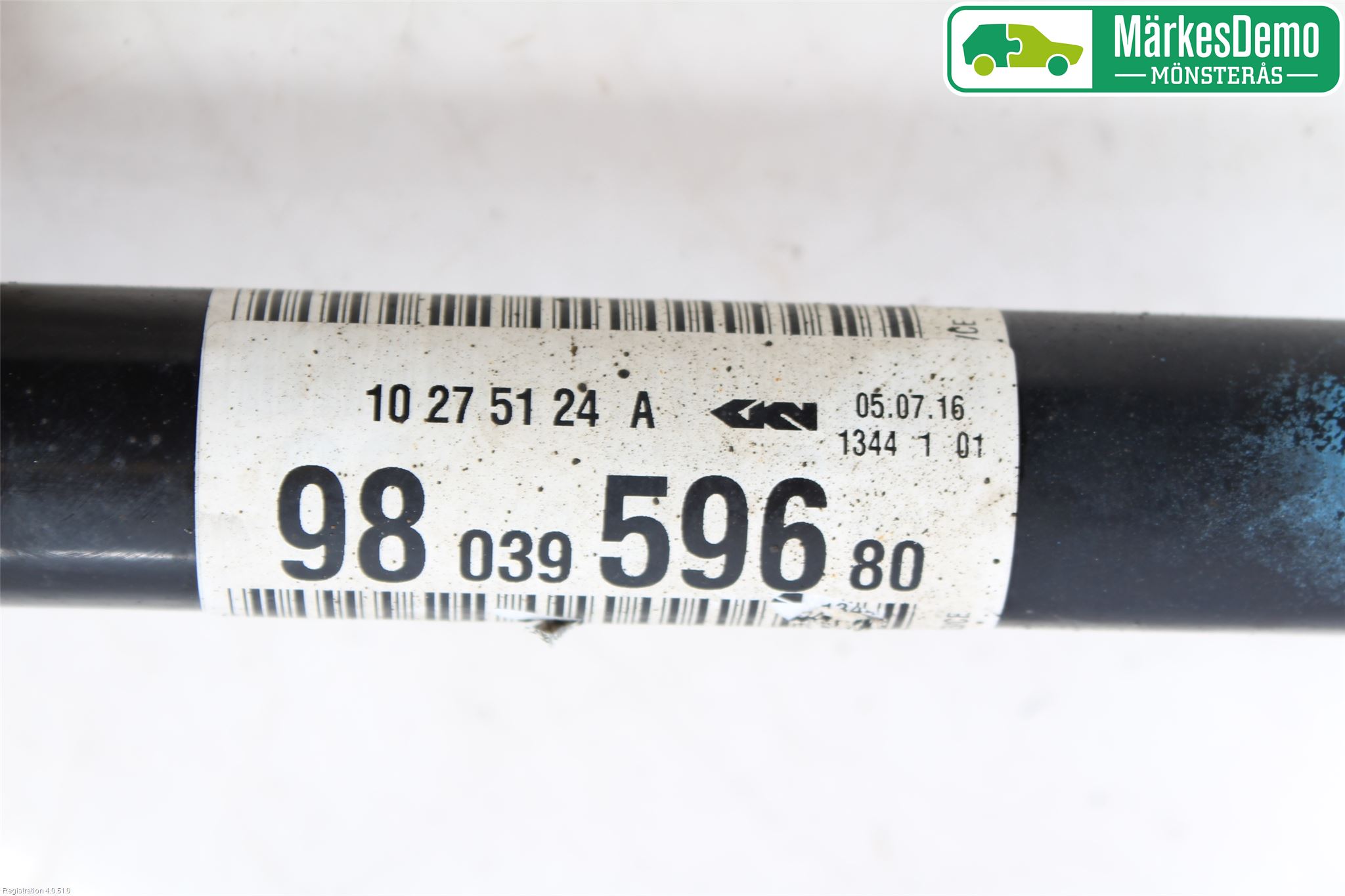 Peugeot PEUGOT 208 16-19 Drivaxel Fram Höger