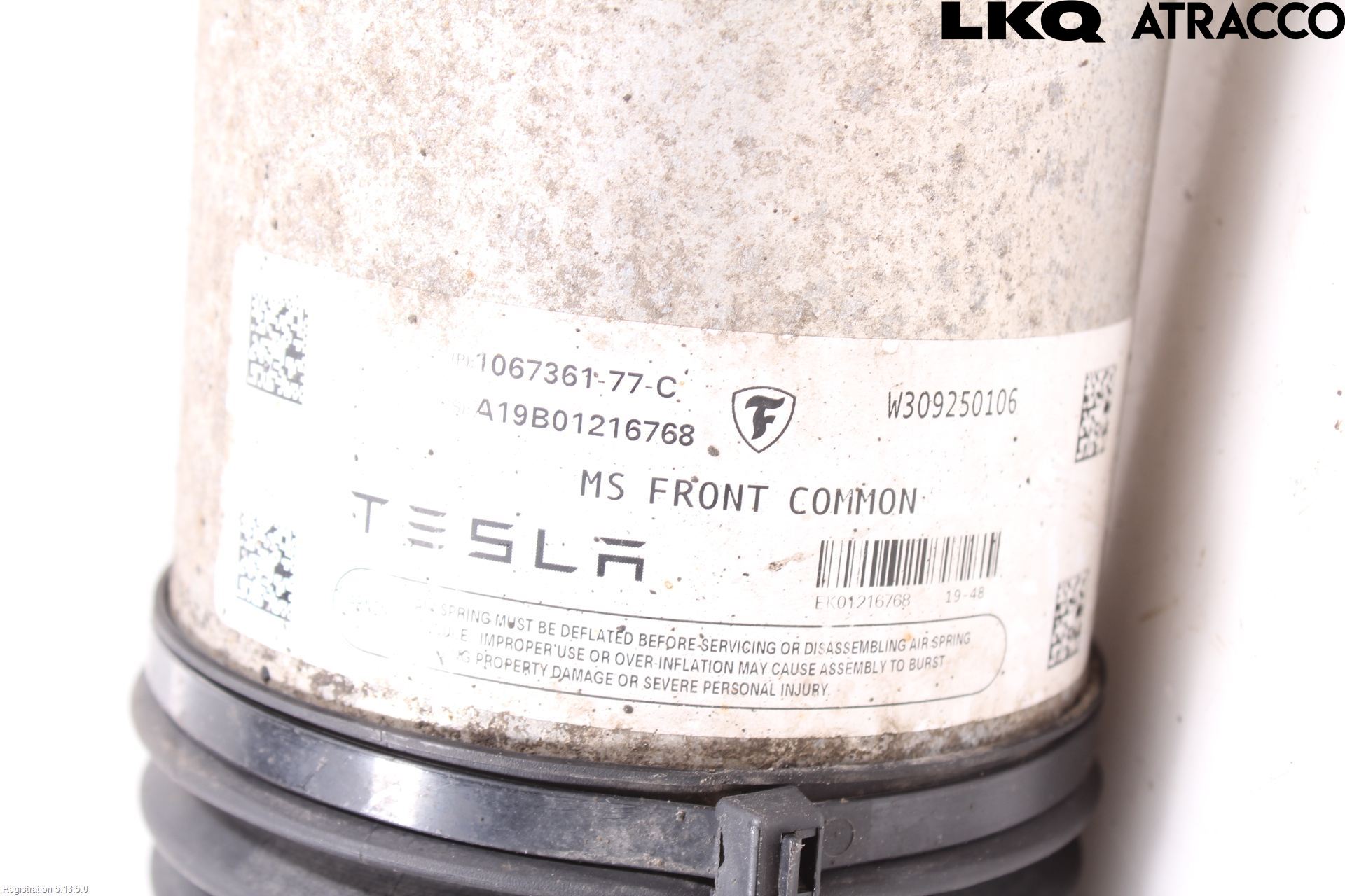 Tesla MODEL S 13- Fjäderben Fram Höger