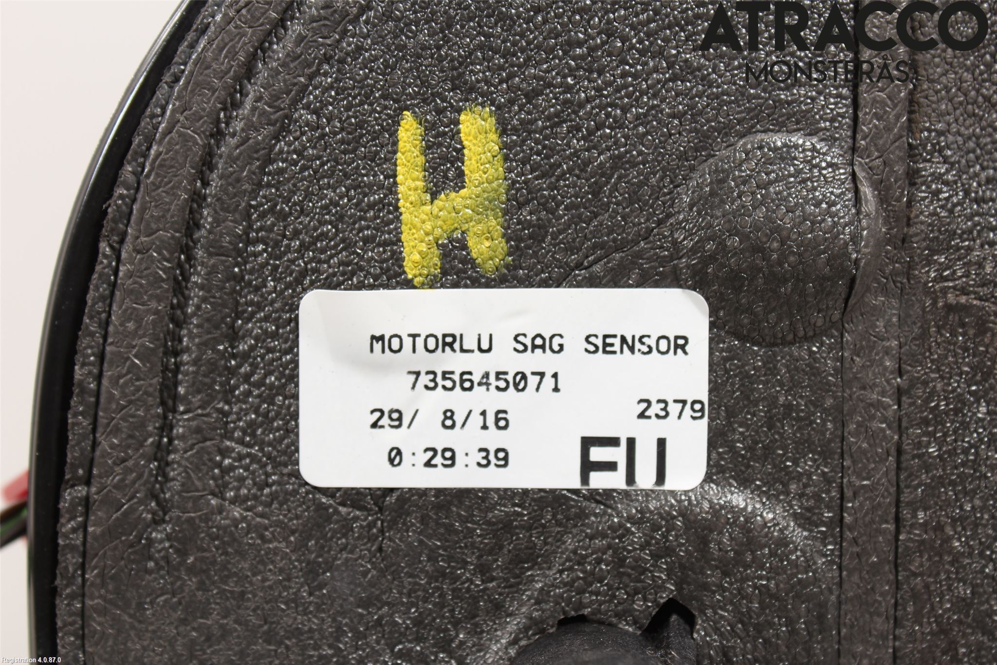 Fiat FIORINO Spegel Yttre El Hö