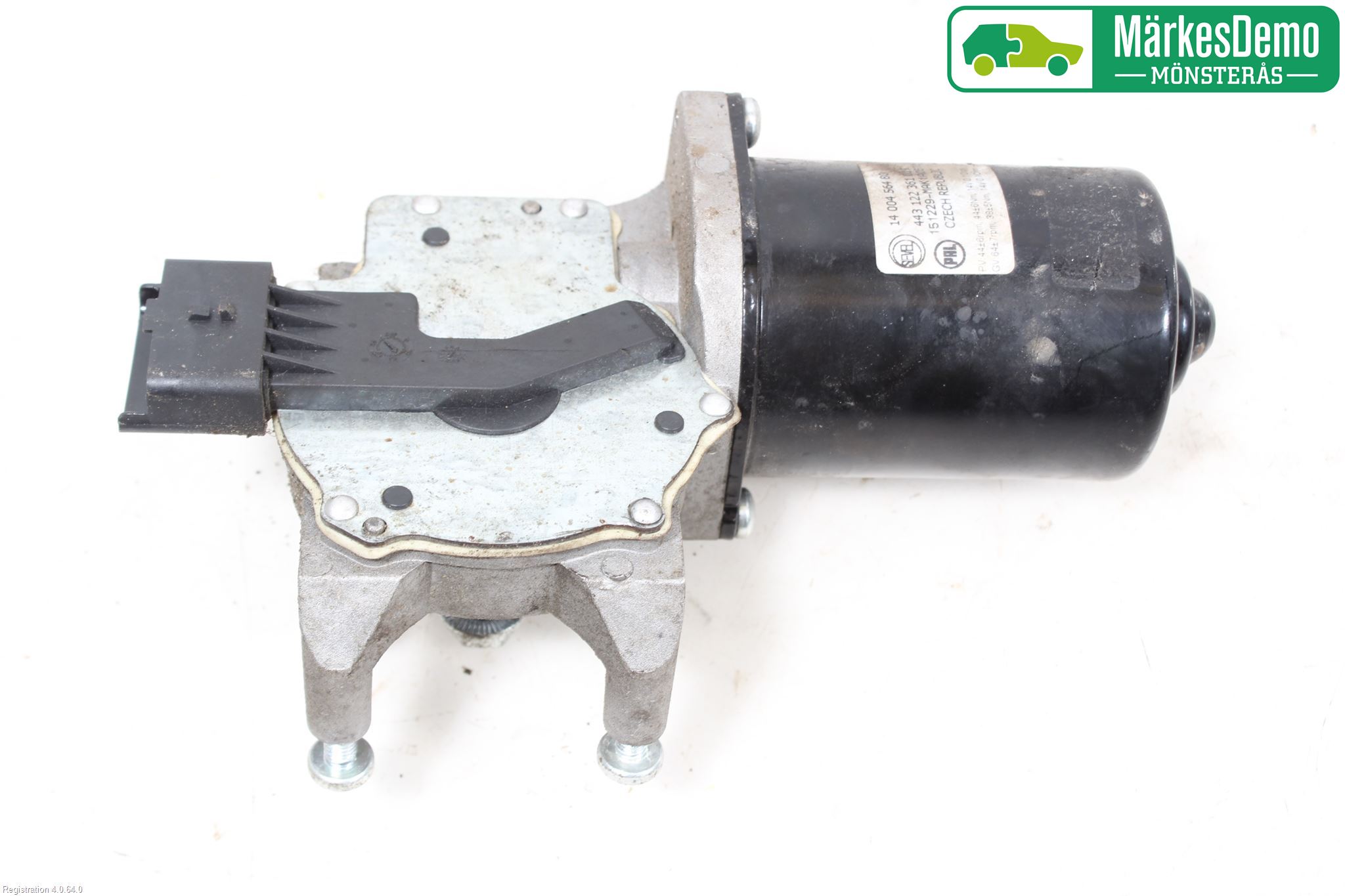 Peugeot EXPERT 15-16 Torkarmotor Vindruta