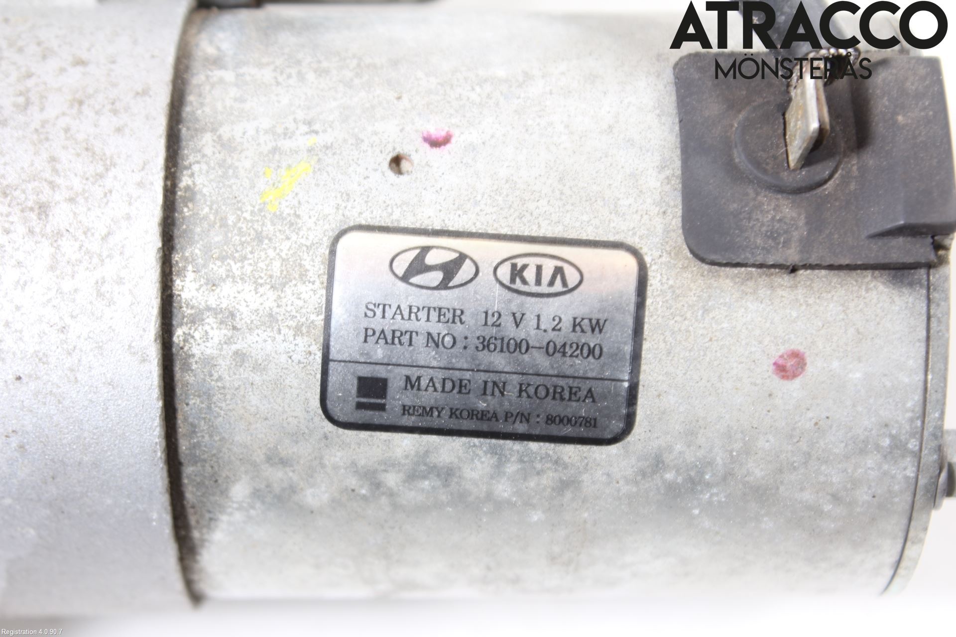 Hyundai KONA/ELECTRIC OS 18-23 Startmotor