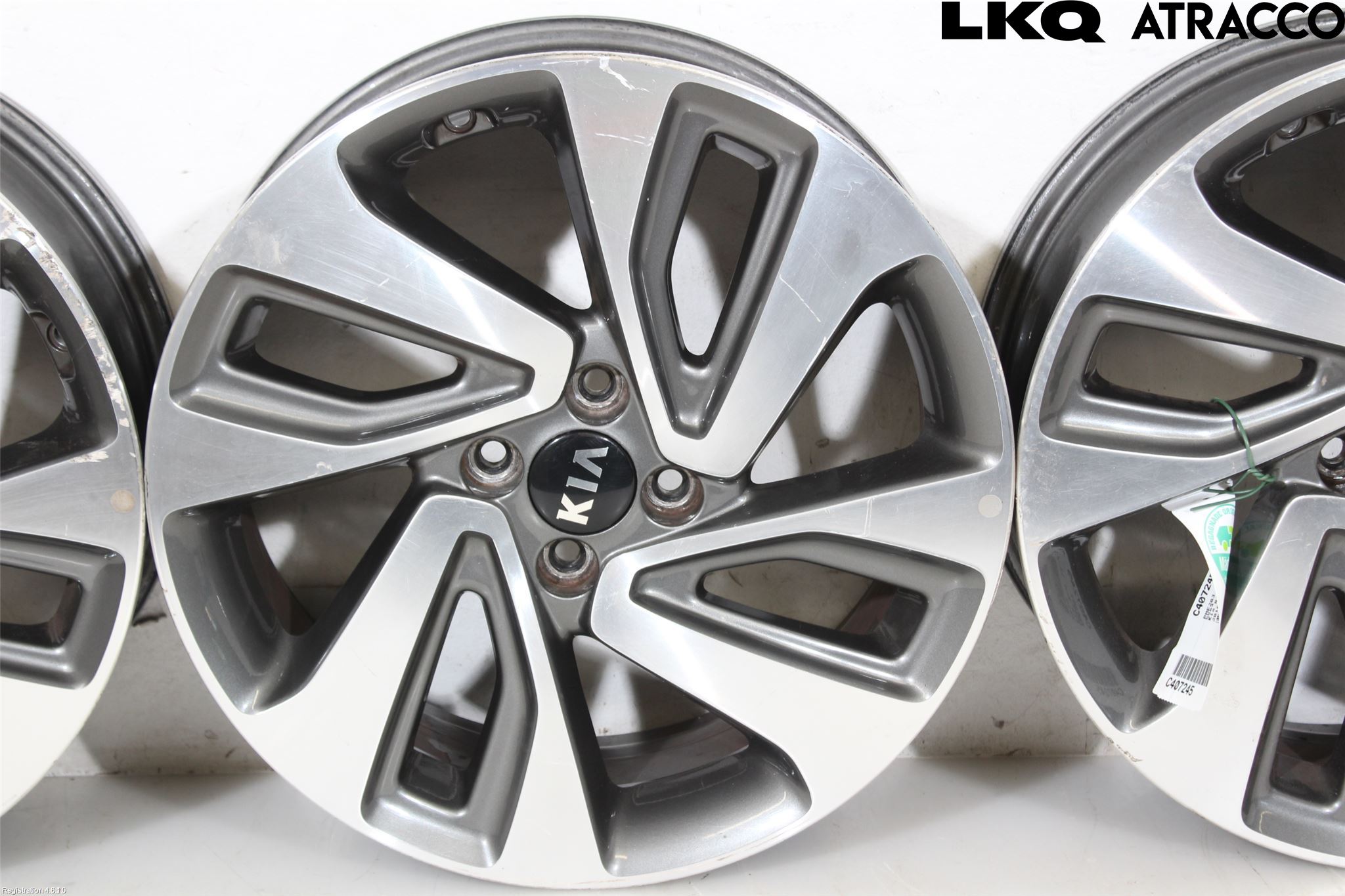 Kia RIO 12-16 Fälgsats Aluminium