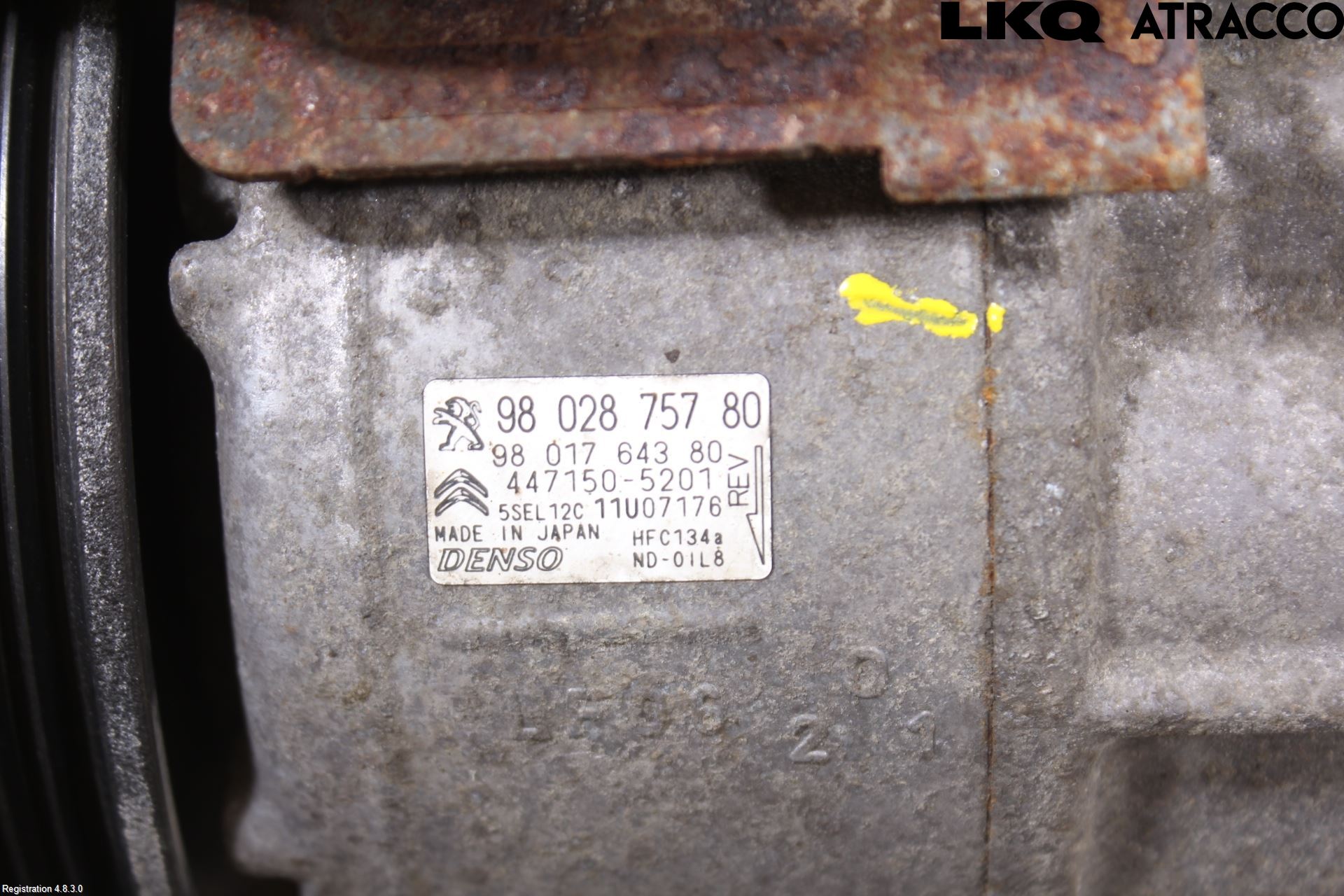 Citroen BERLINGO 08-18 Ac Kompressor