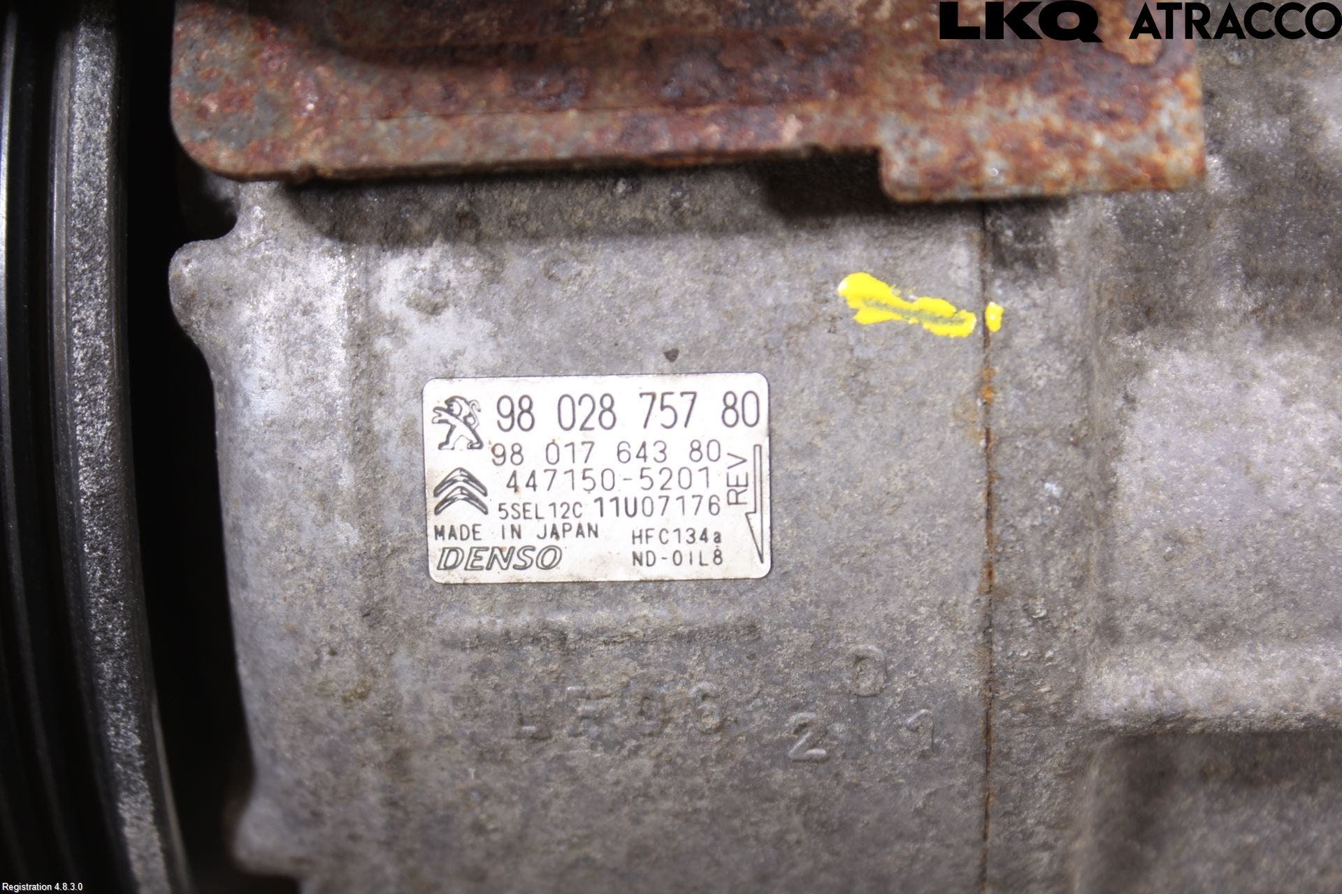 Citroen BERLINGO 08-18 Ac Kompressor