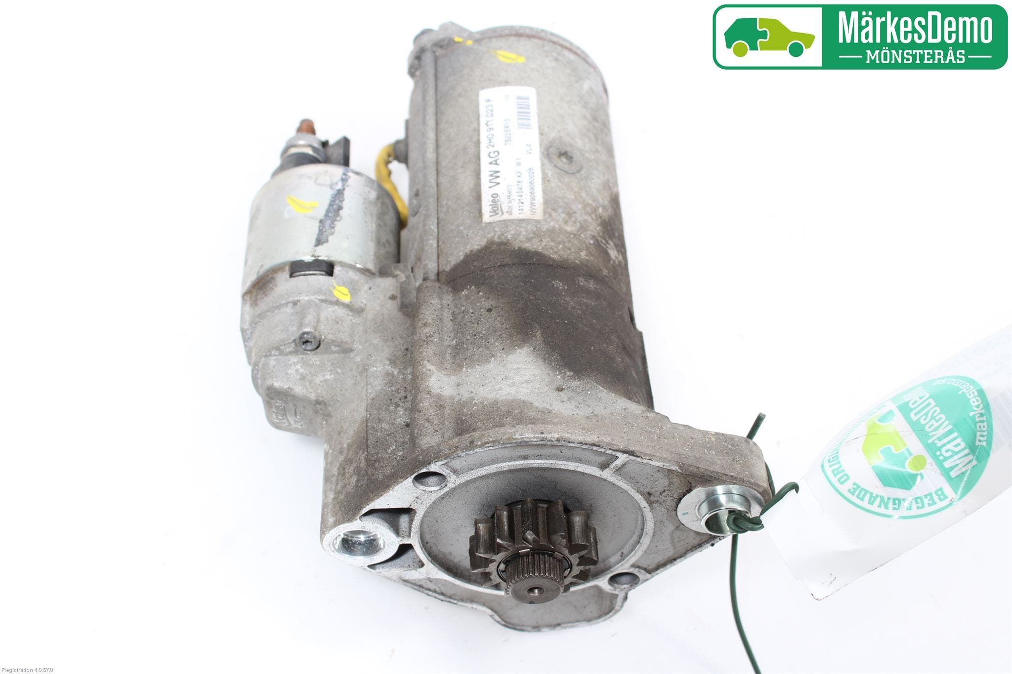 Volkswagen VW AMAROK 2H 10-22 Startmotor Diesel