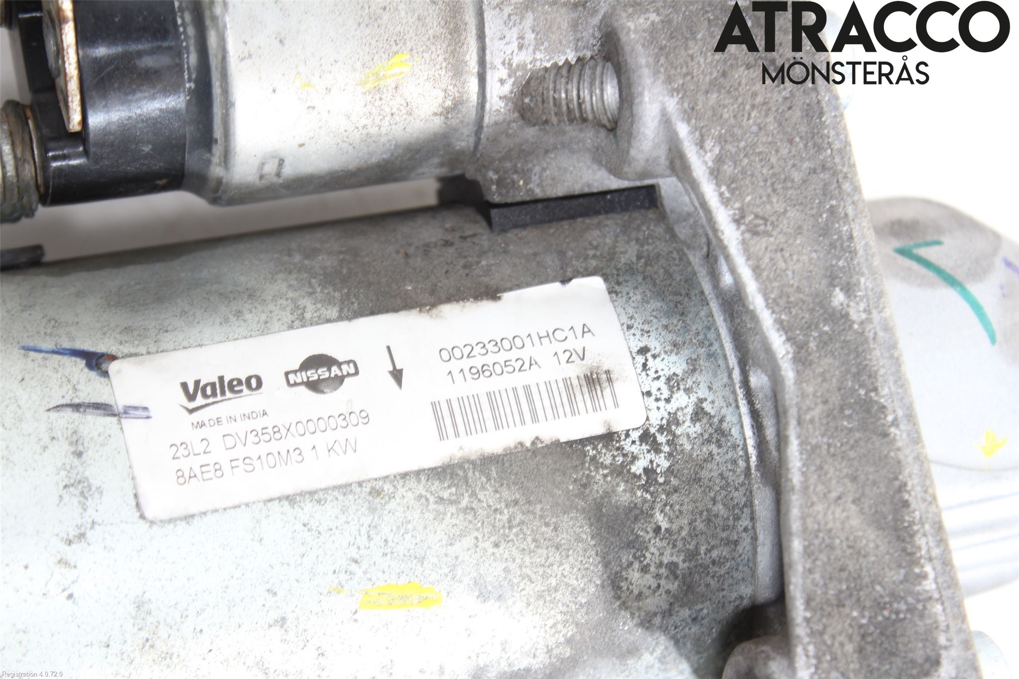 Nissan MICRA 11-16 Startmotor