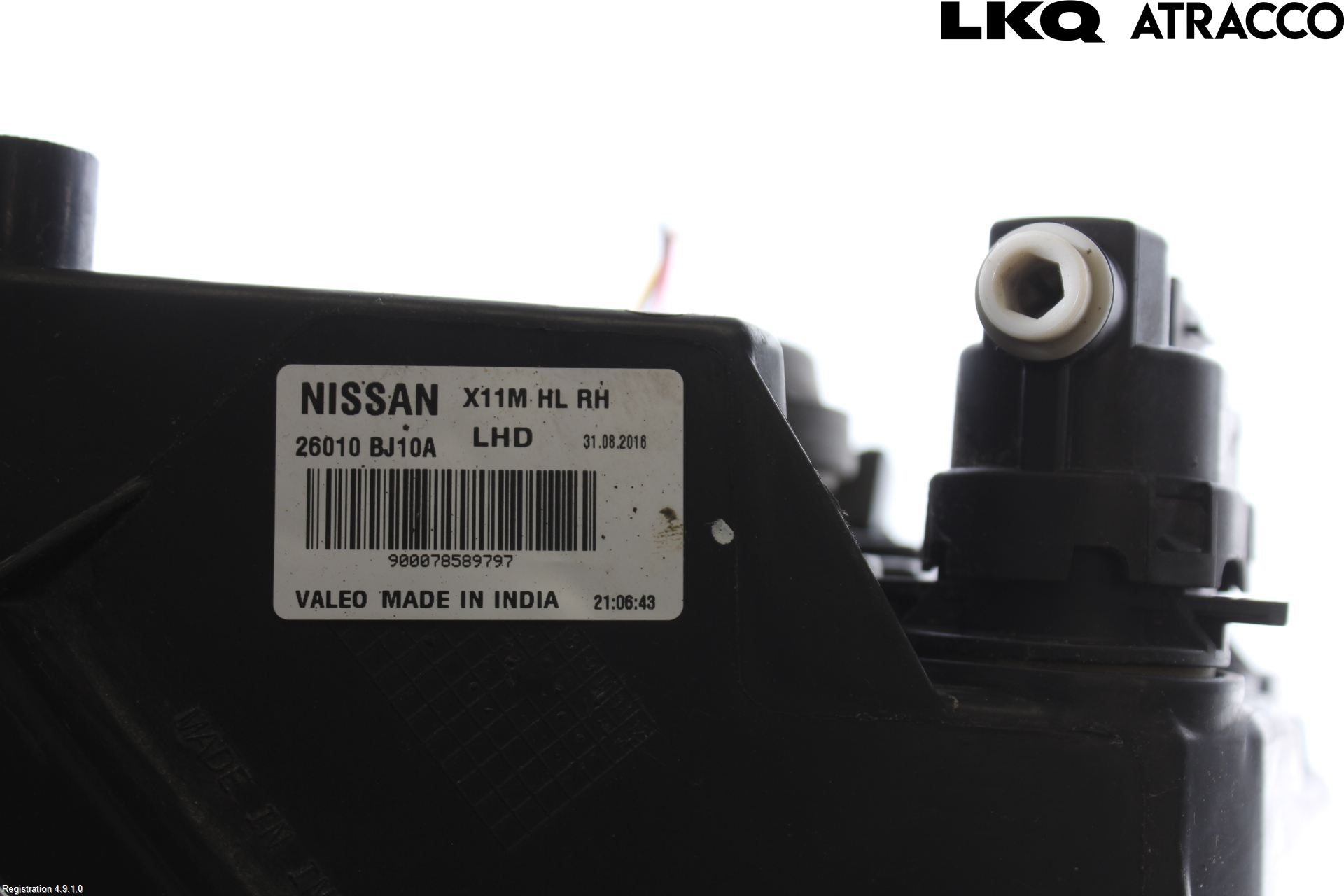 Nissan NV200/NV200 COMBI Strålkastare Höger