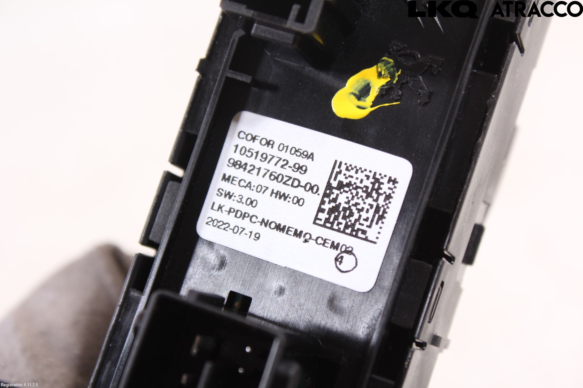 Citroen C4/E-C4 C4X/E-C4X III 21- Strömställare Elhiss