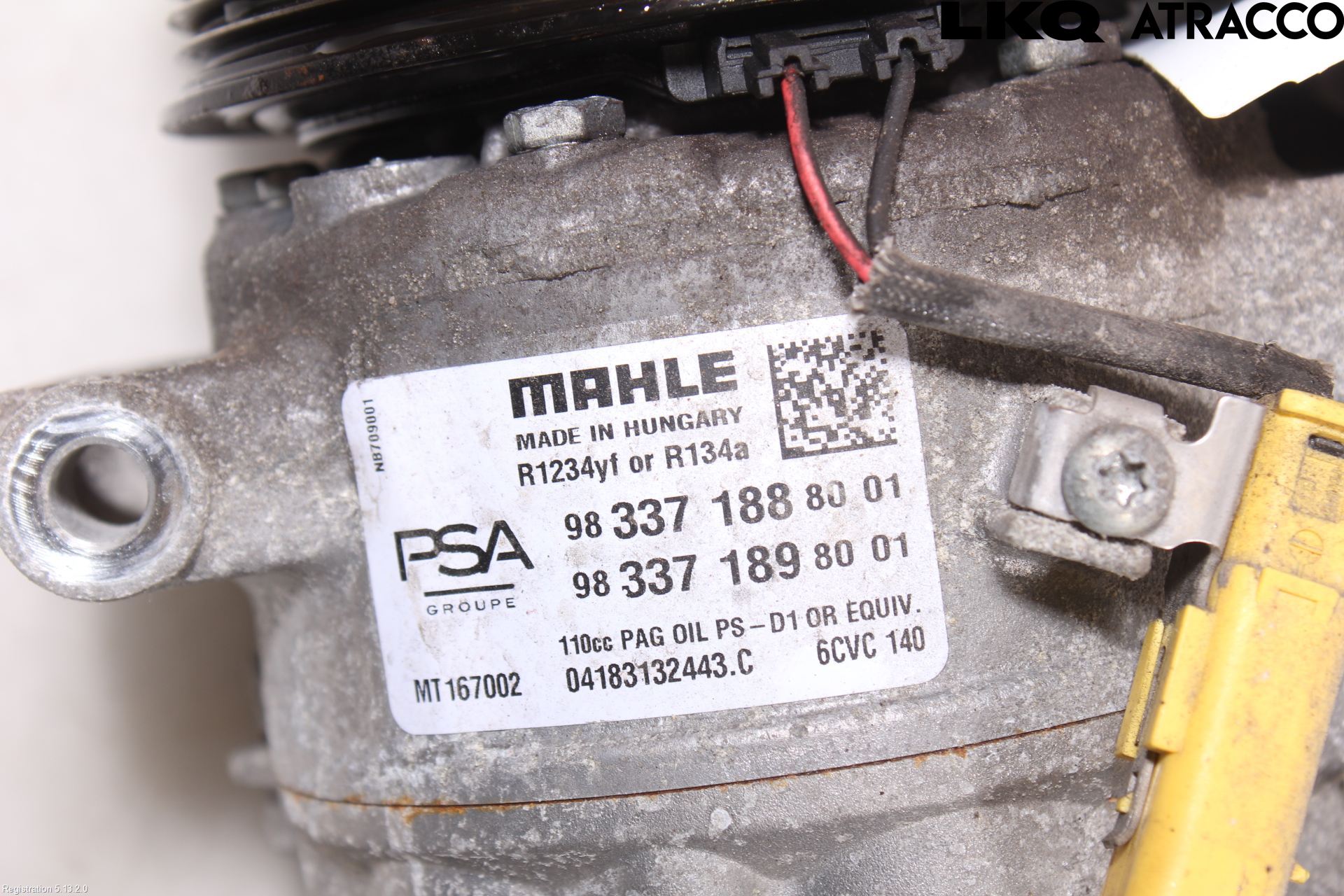 Opel ASTRA L 22- Ac Kompressor