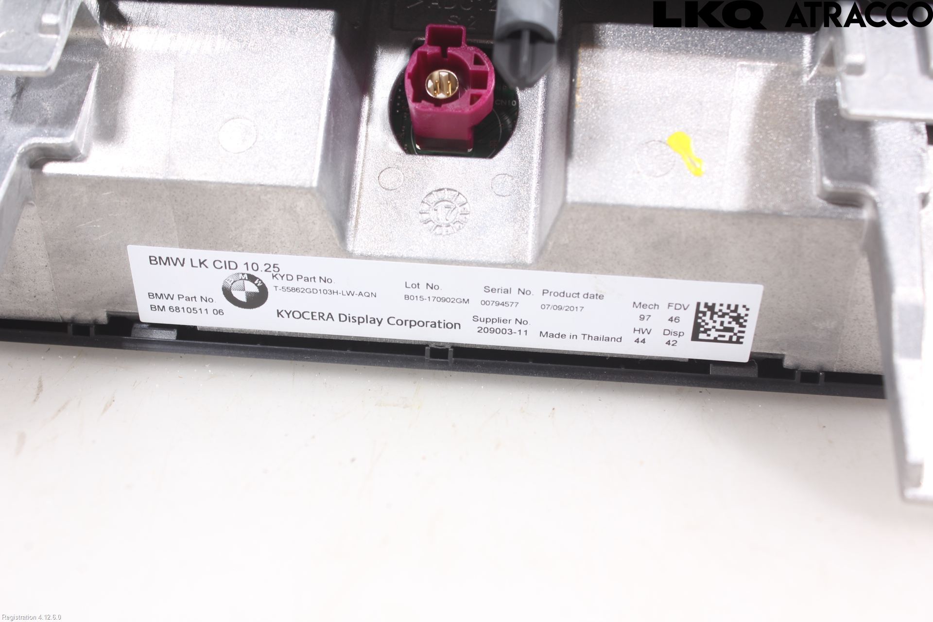 BMW 5 G30/G31/F90 17-23 Multifunktionsdisplay