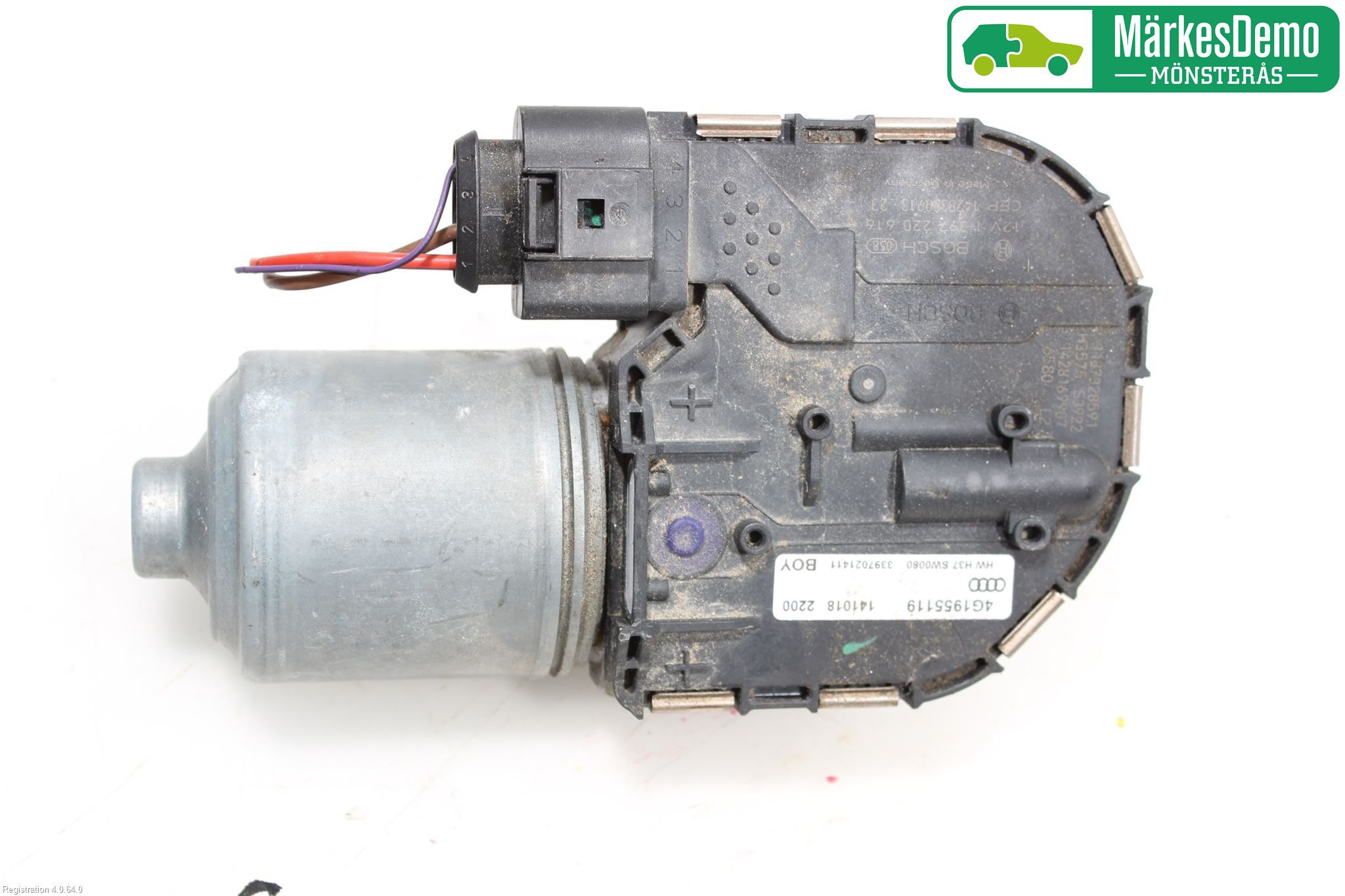 Audi A6/S6 4G 11-18 Torkarmotor Vindruta
