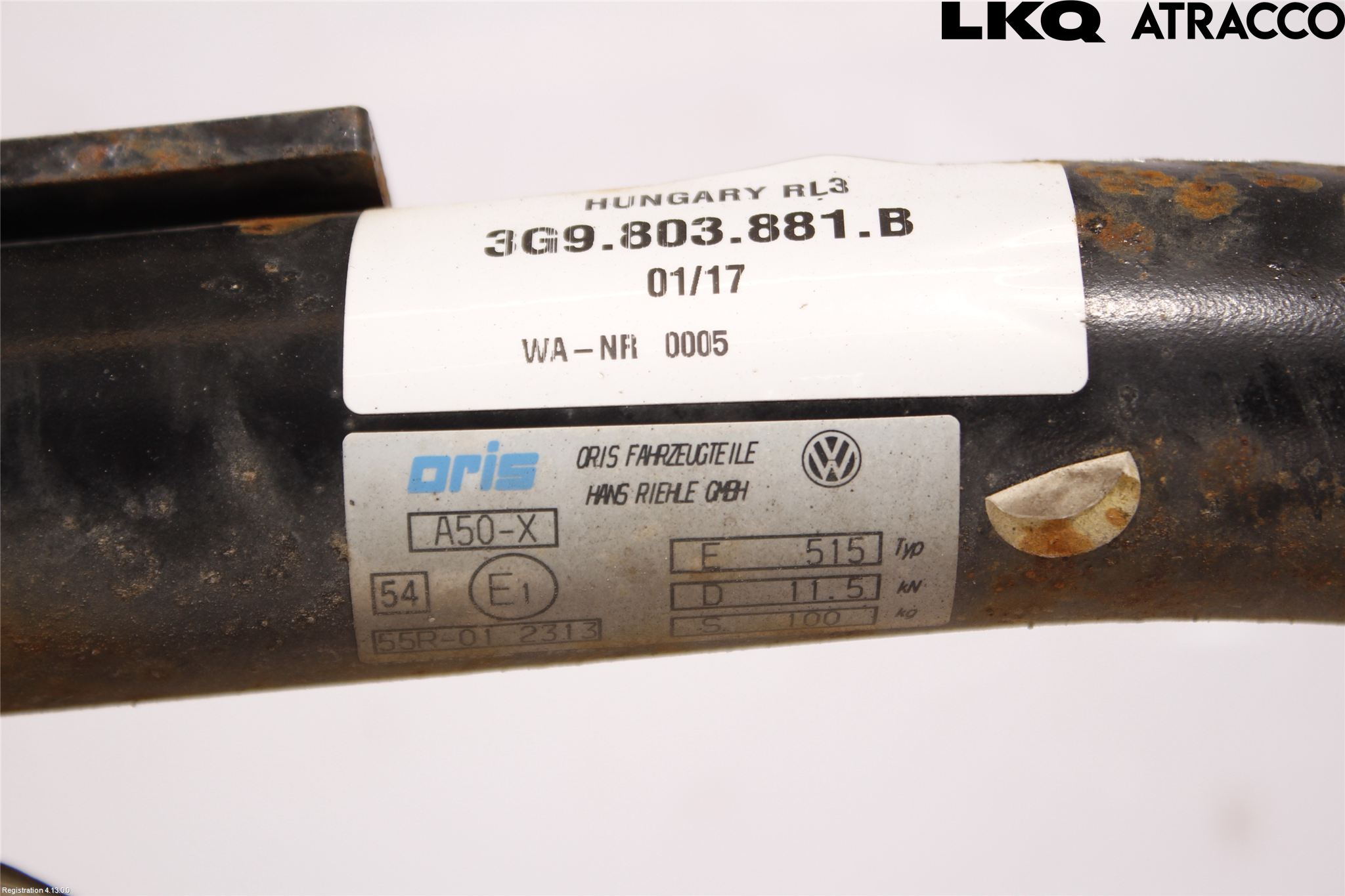 Volkswagen VW PASSAT 15-19 Dragkrok