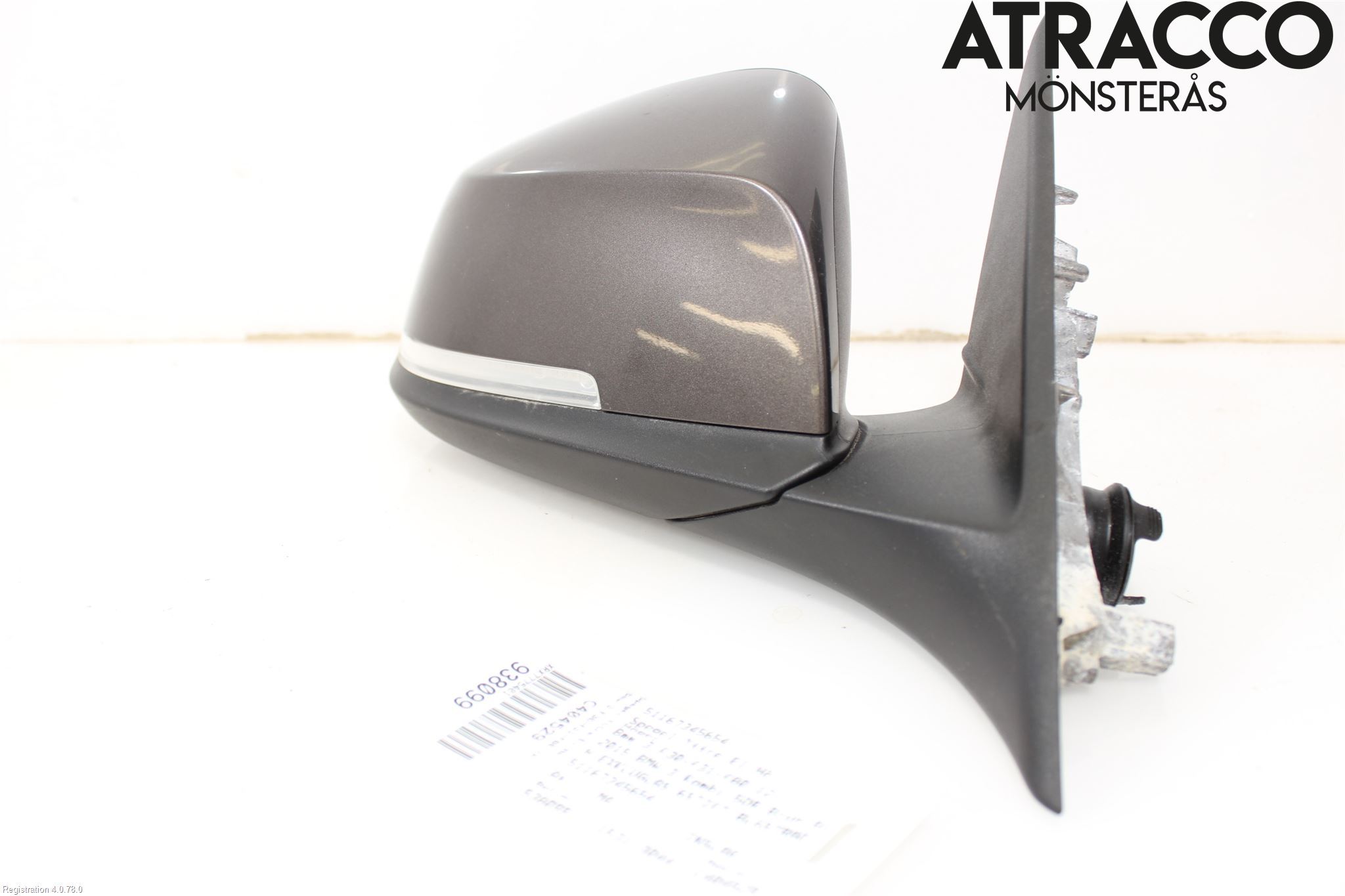 BMW 3 F30/F31/F80 12-19 Spegel Yttre El Hö