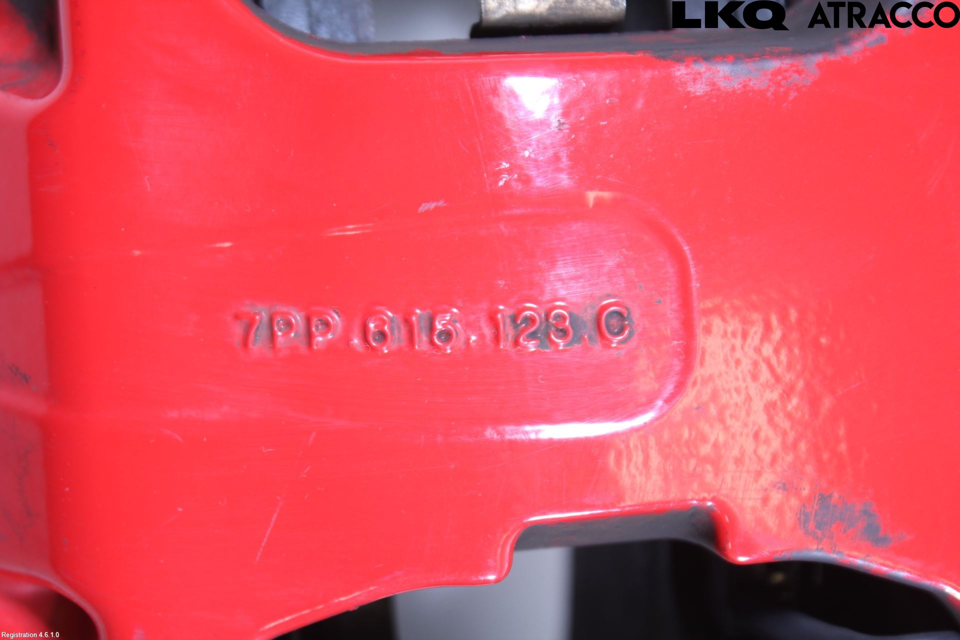 Porsche CAYENNE 03- Bromsok Fram Vänster