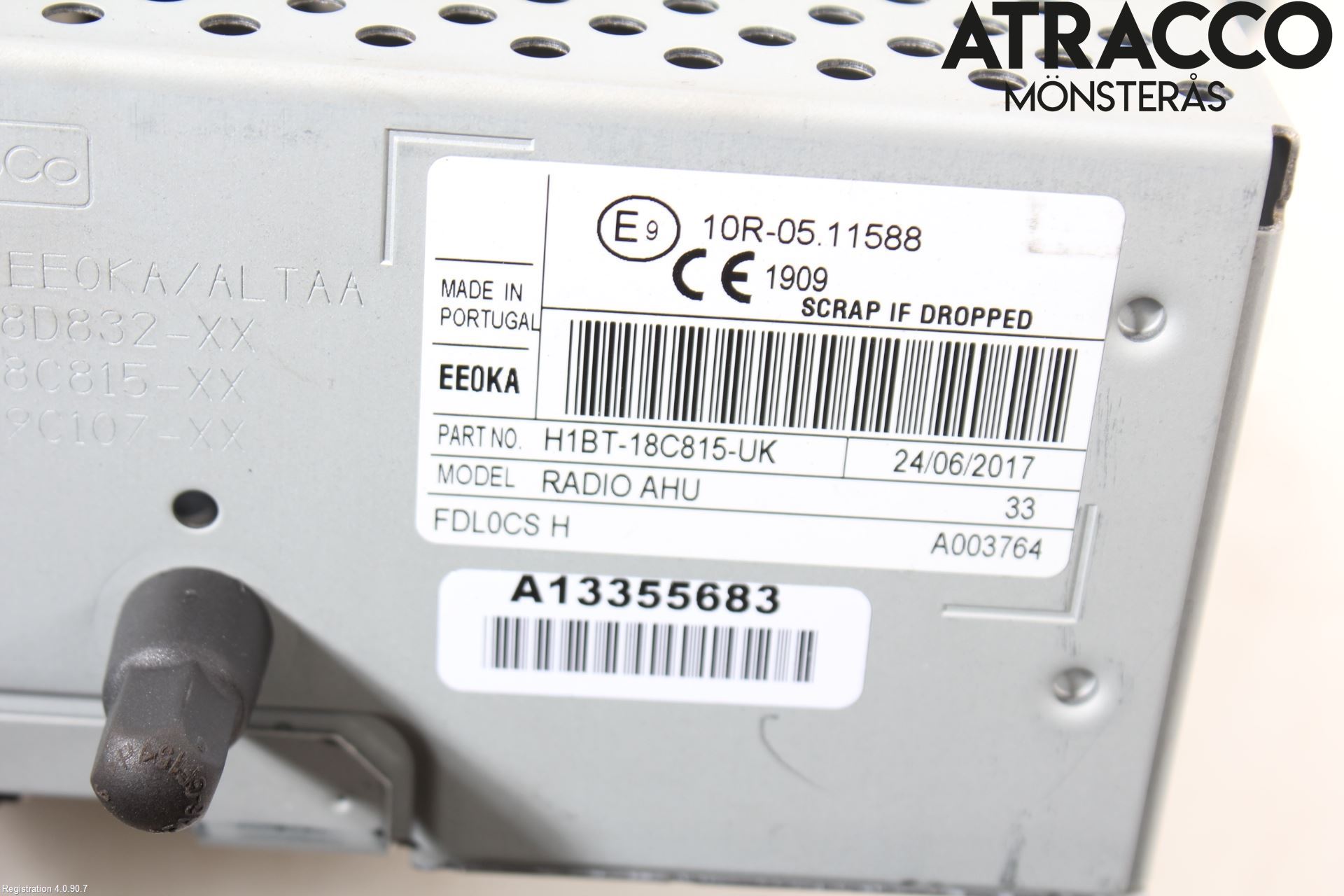 Ford FIESTA (VII) 18-23 Radio