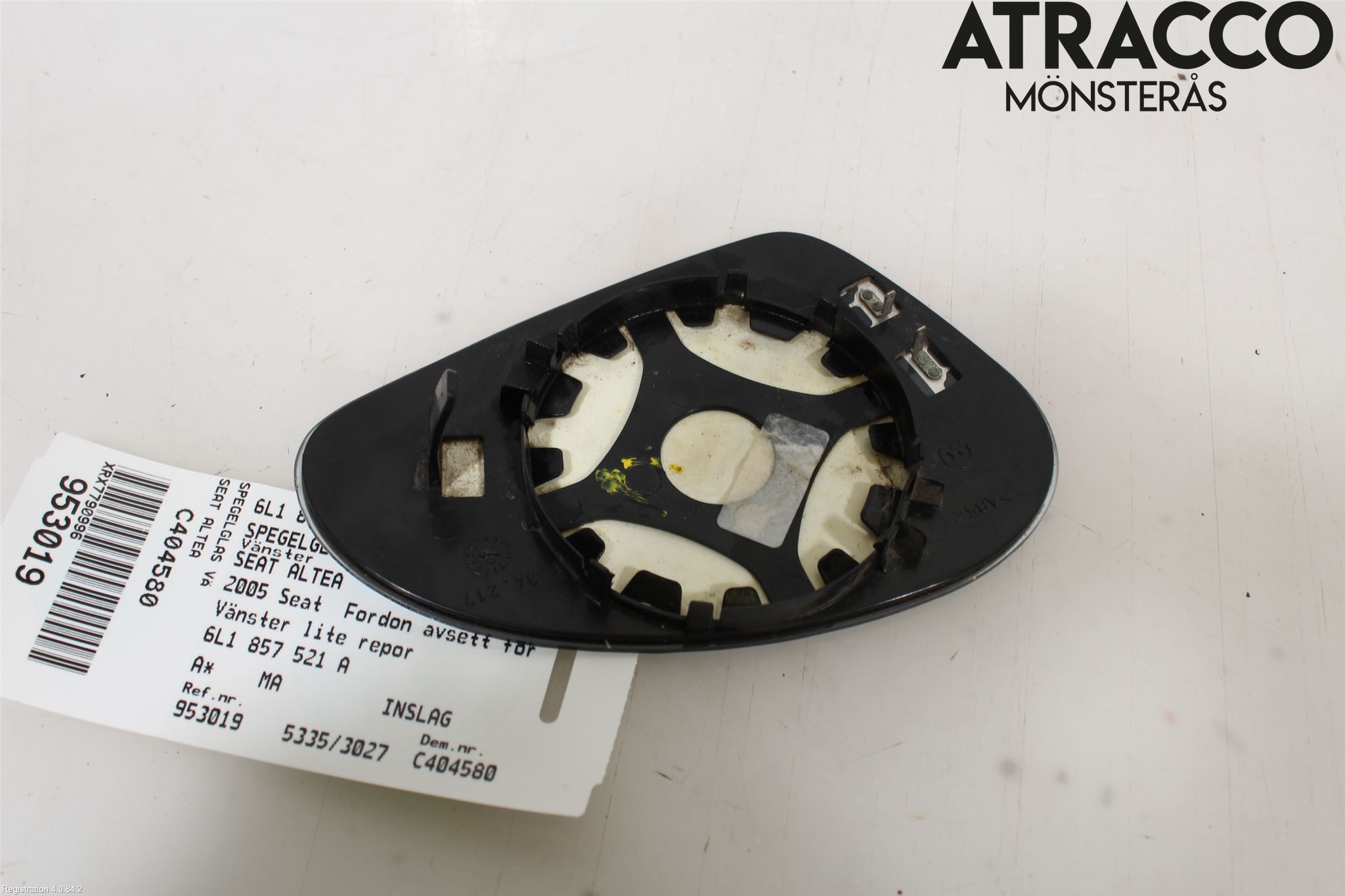 Seat ALTEA Spegelglas Vä