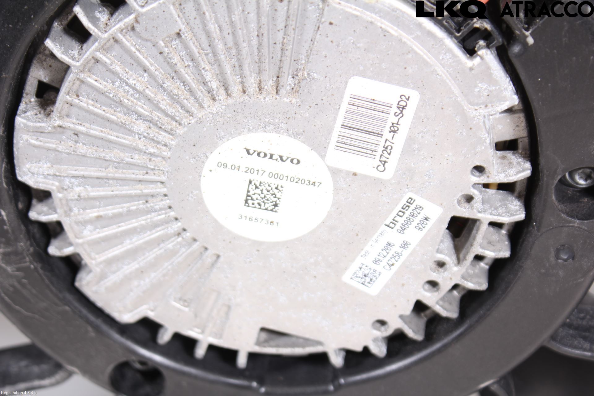 Volvo V90 17->> Kylfläkt El