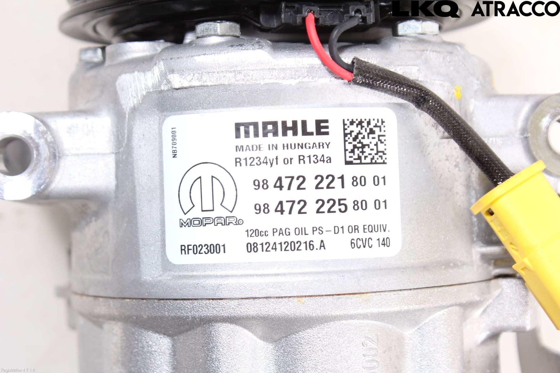 Opel GRANDLAND X 18- Ac Kompressor