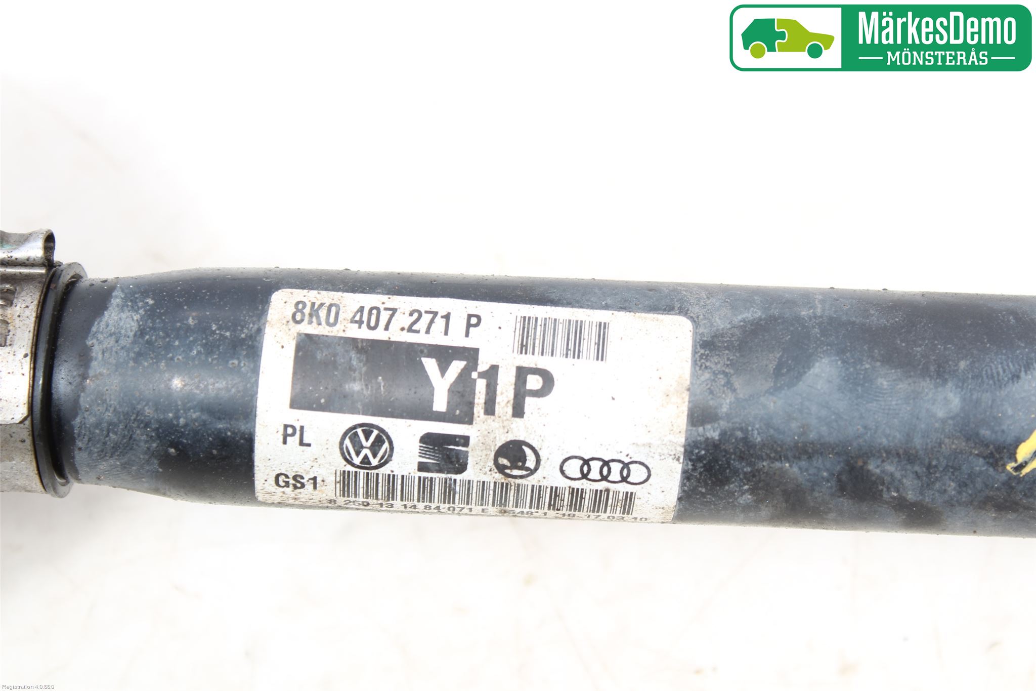 Audi A4/S4 08-11 Drivaxel Fram Vänster