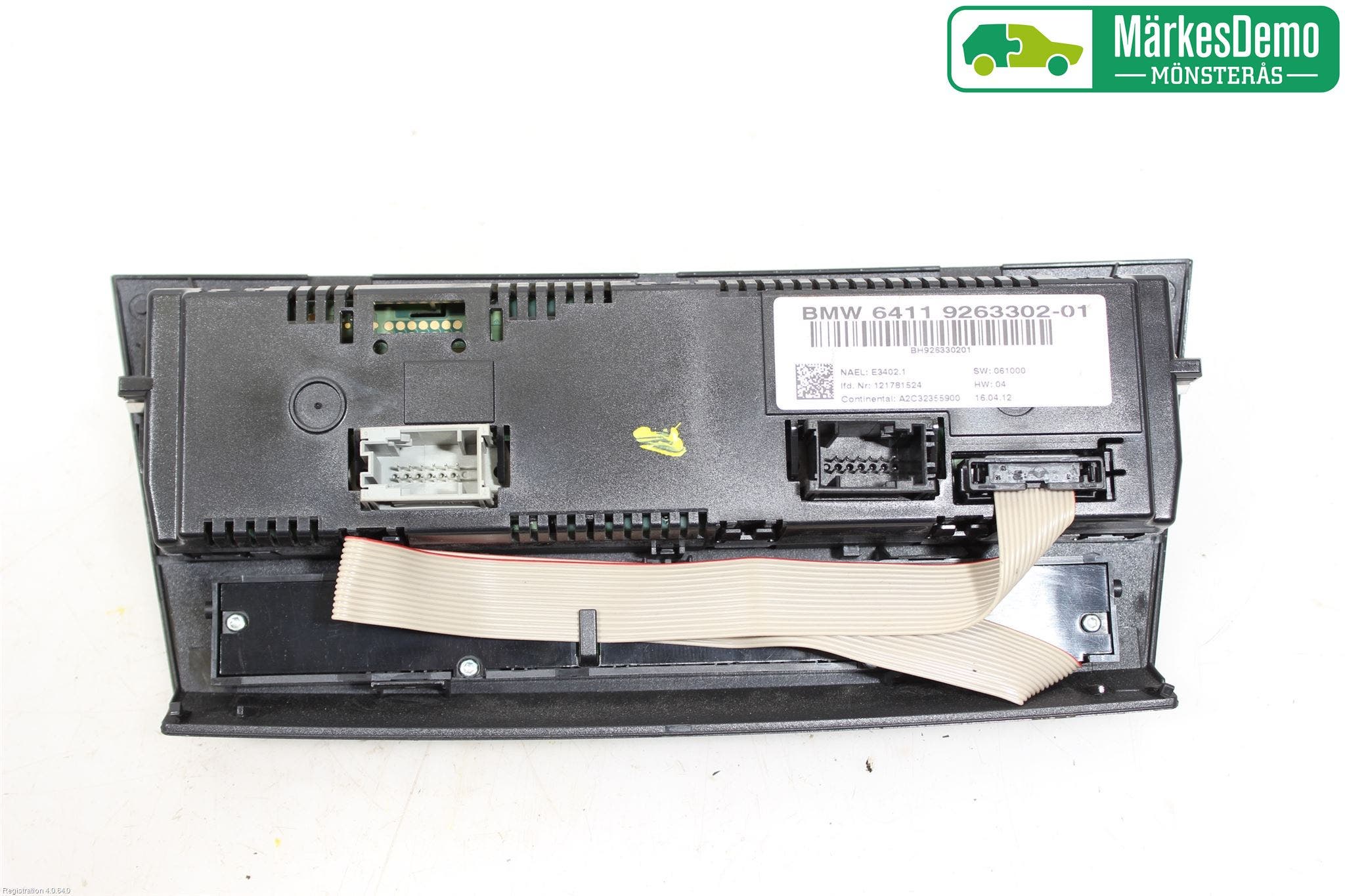 BMW 3 E90/91 SED/TOU 05-12 Ac Styrenhet Ac Manöveren