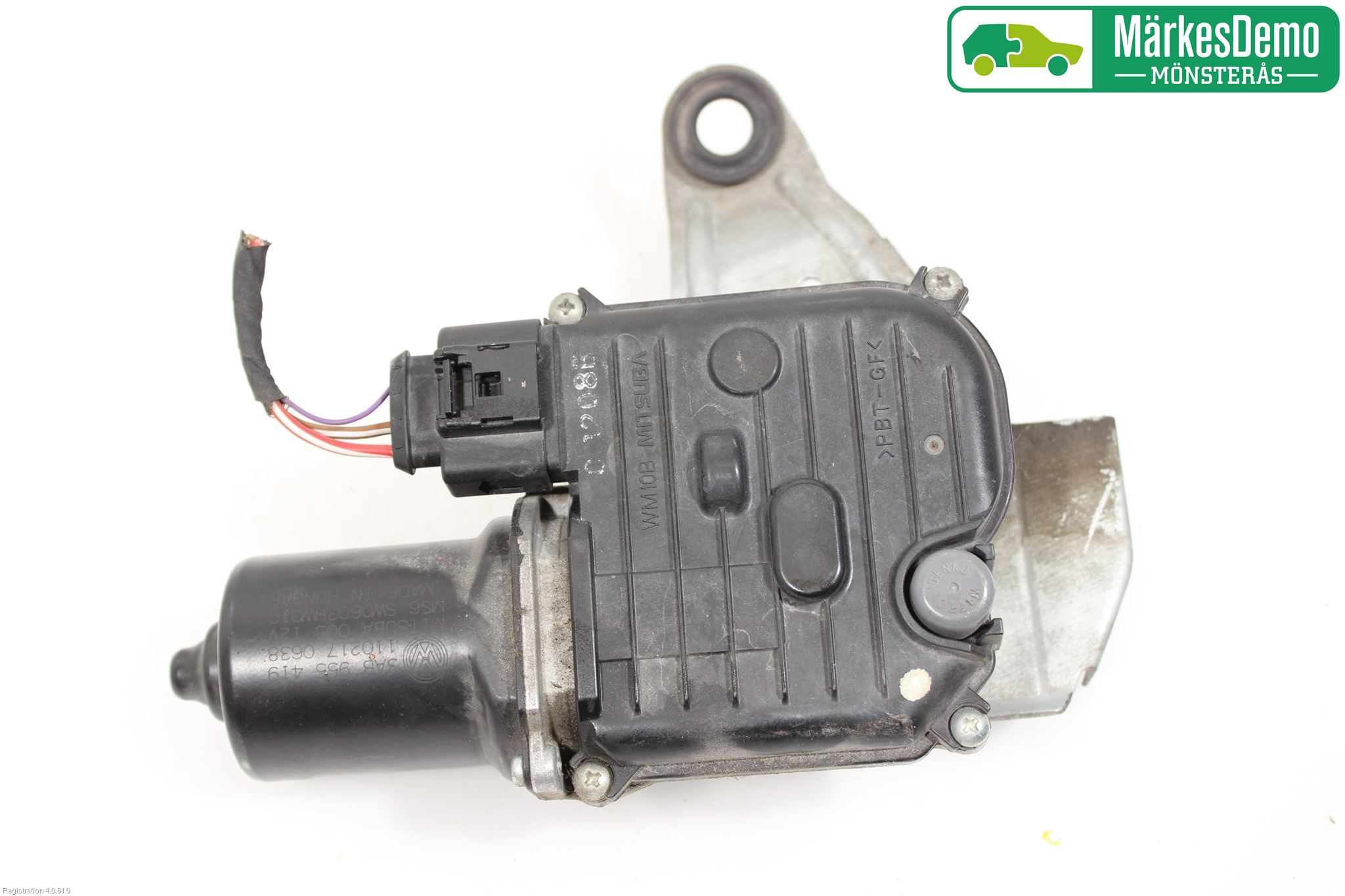 Volkswagen VW PASSAT 11-14 Torkarmotor Vindruta