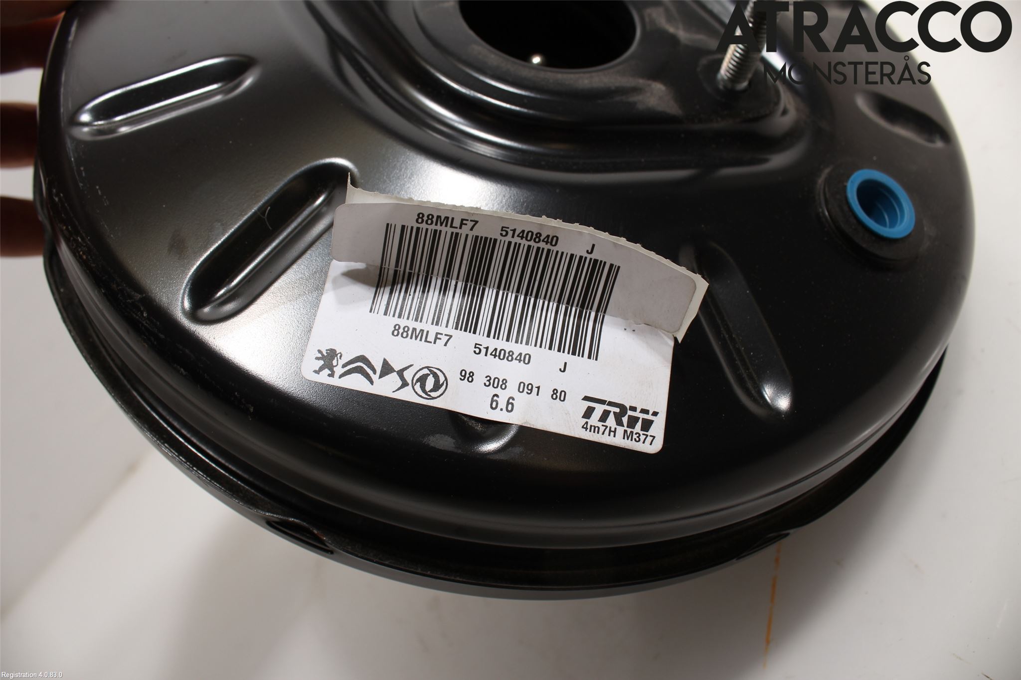 Opel MOKKA 21- Bromsservo