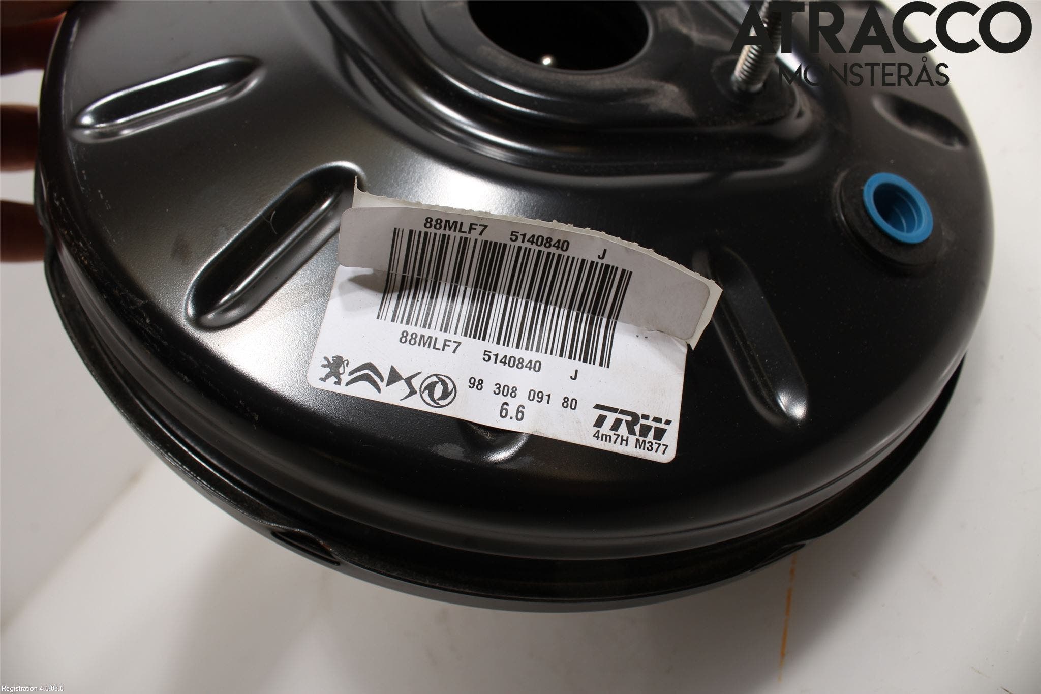 Opel MOKKA 21- Bromsservo