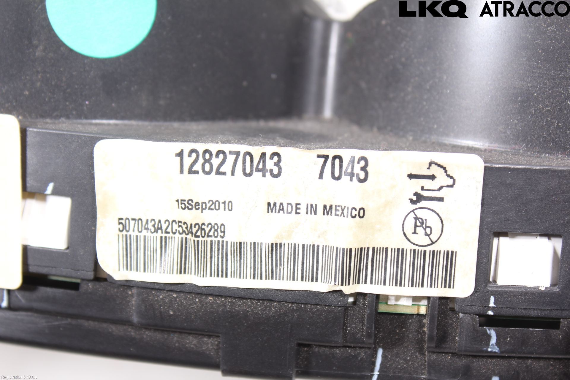 Saab 9-5 10-12 Instrument Komb