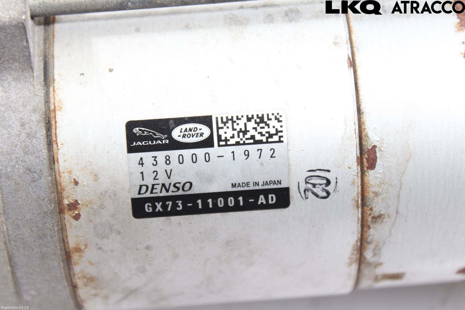 Jaguar F-PACE Startmotor Diesel