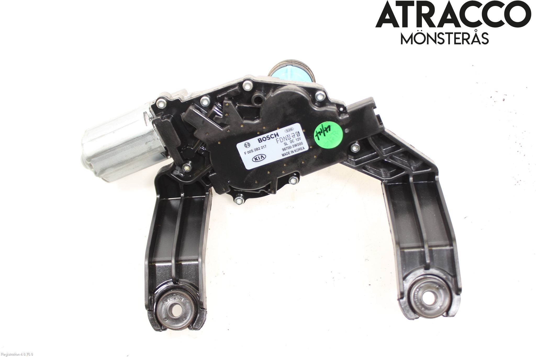 Kia SPORTAGE (SL) 11-15 Torkarmotor Baklucka