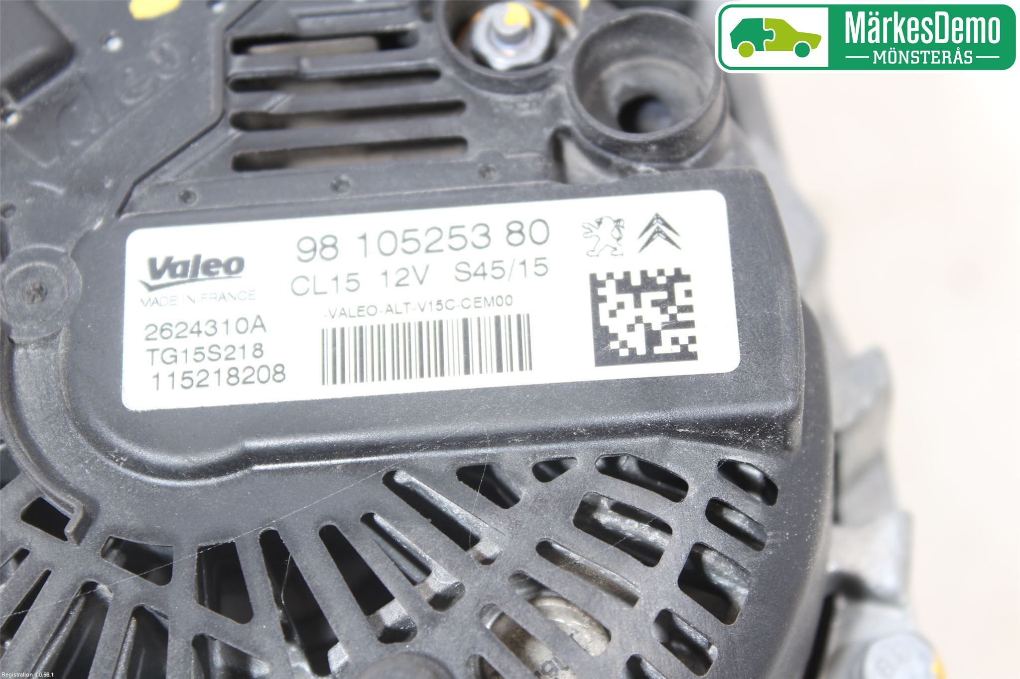 Citroen BERLINGO 08-18 Generator