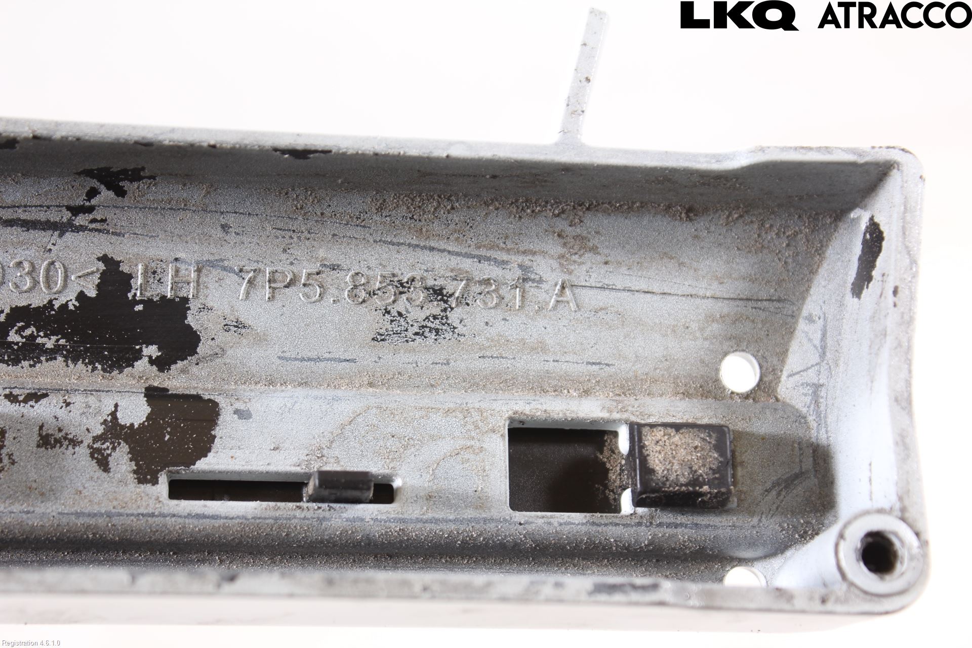 Porsche CAYENNE 03- Spoiler Fram