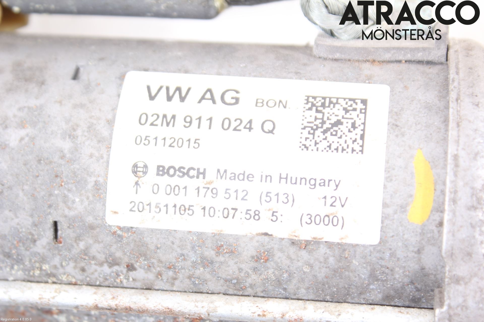 Skoda RAPID Startmotor