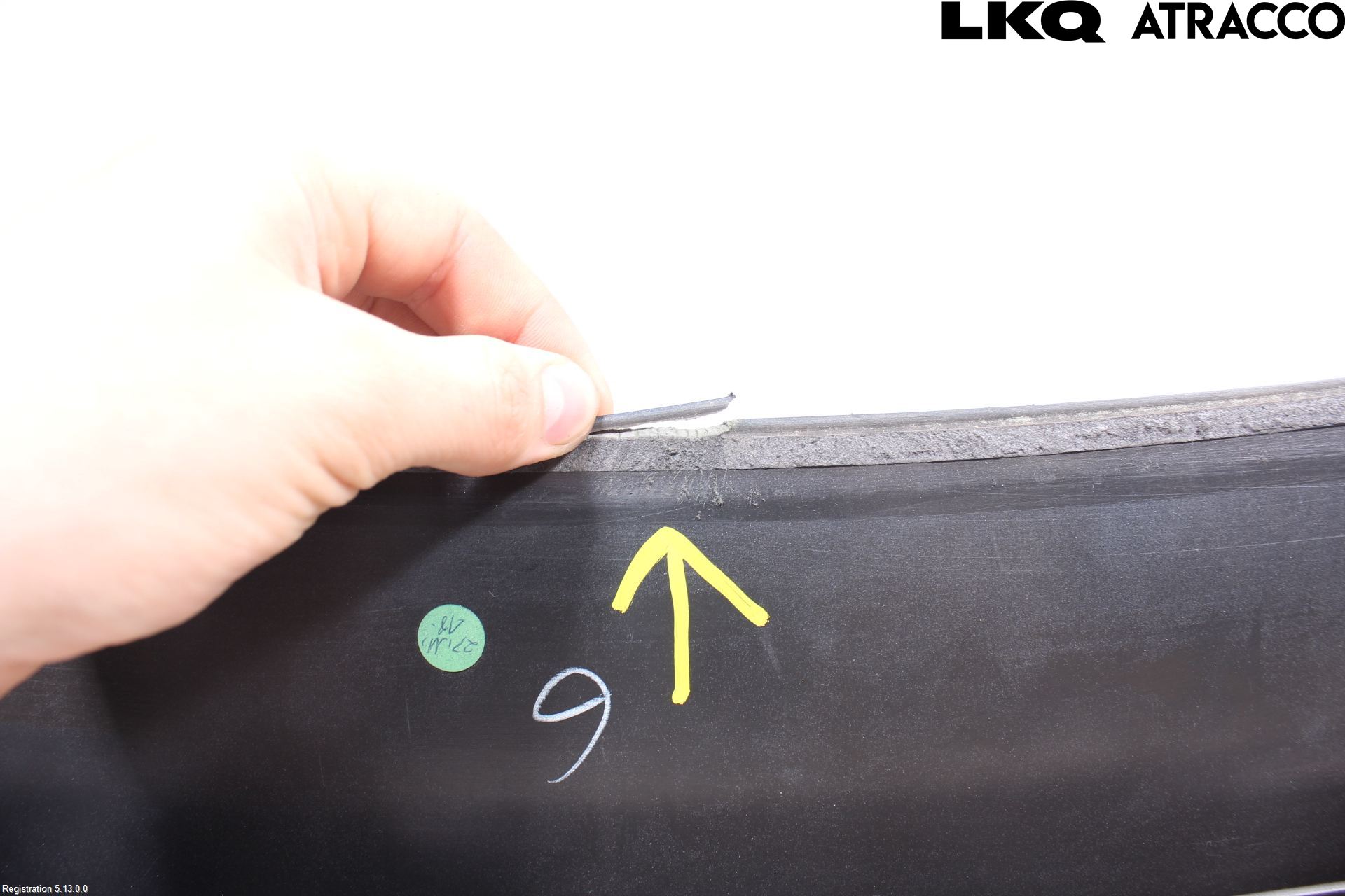 Saab 9-5 10-12 Spoiler Baklucka