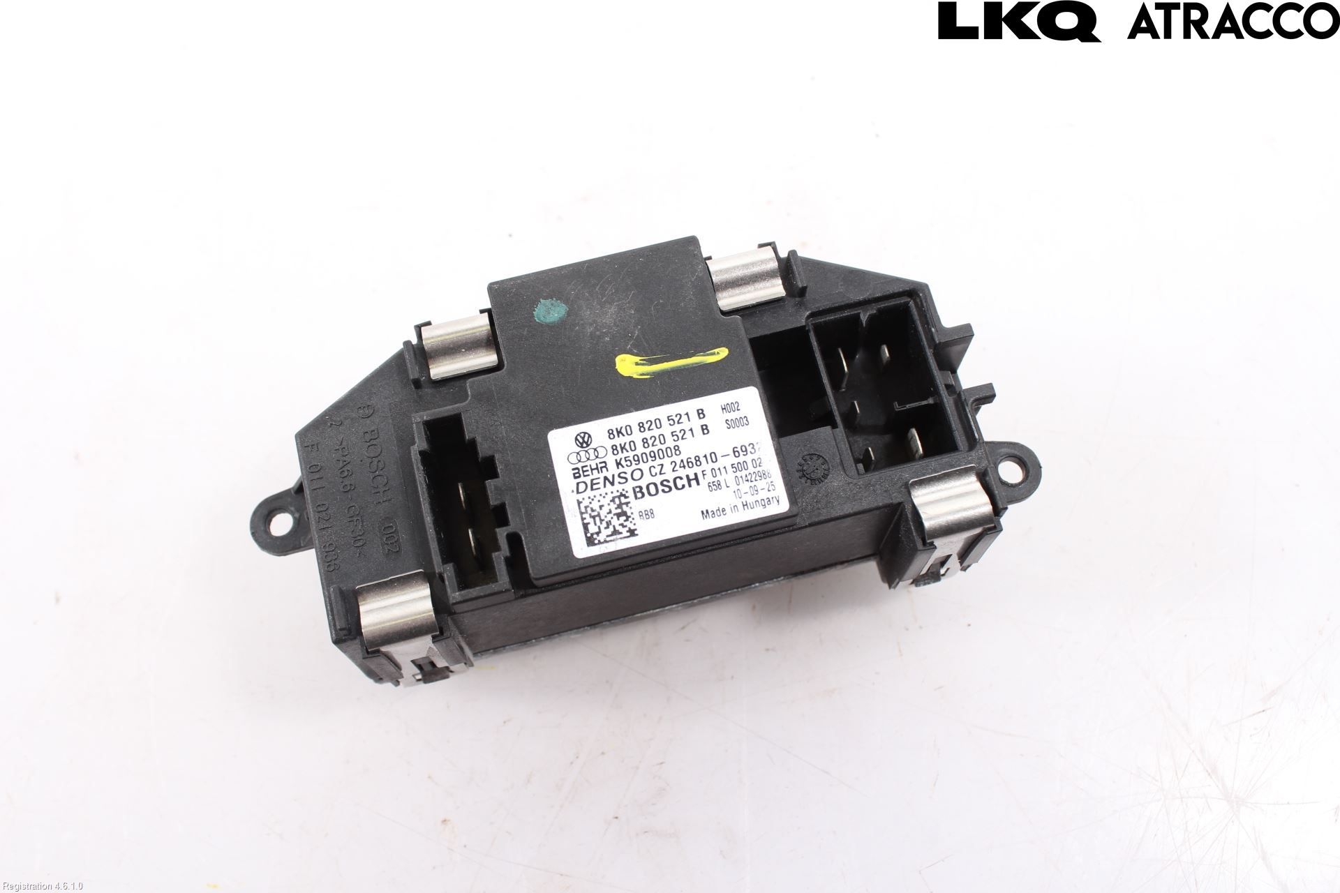 Audi A4 ALLROAD 09-16 Värmefläktsmotstånd