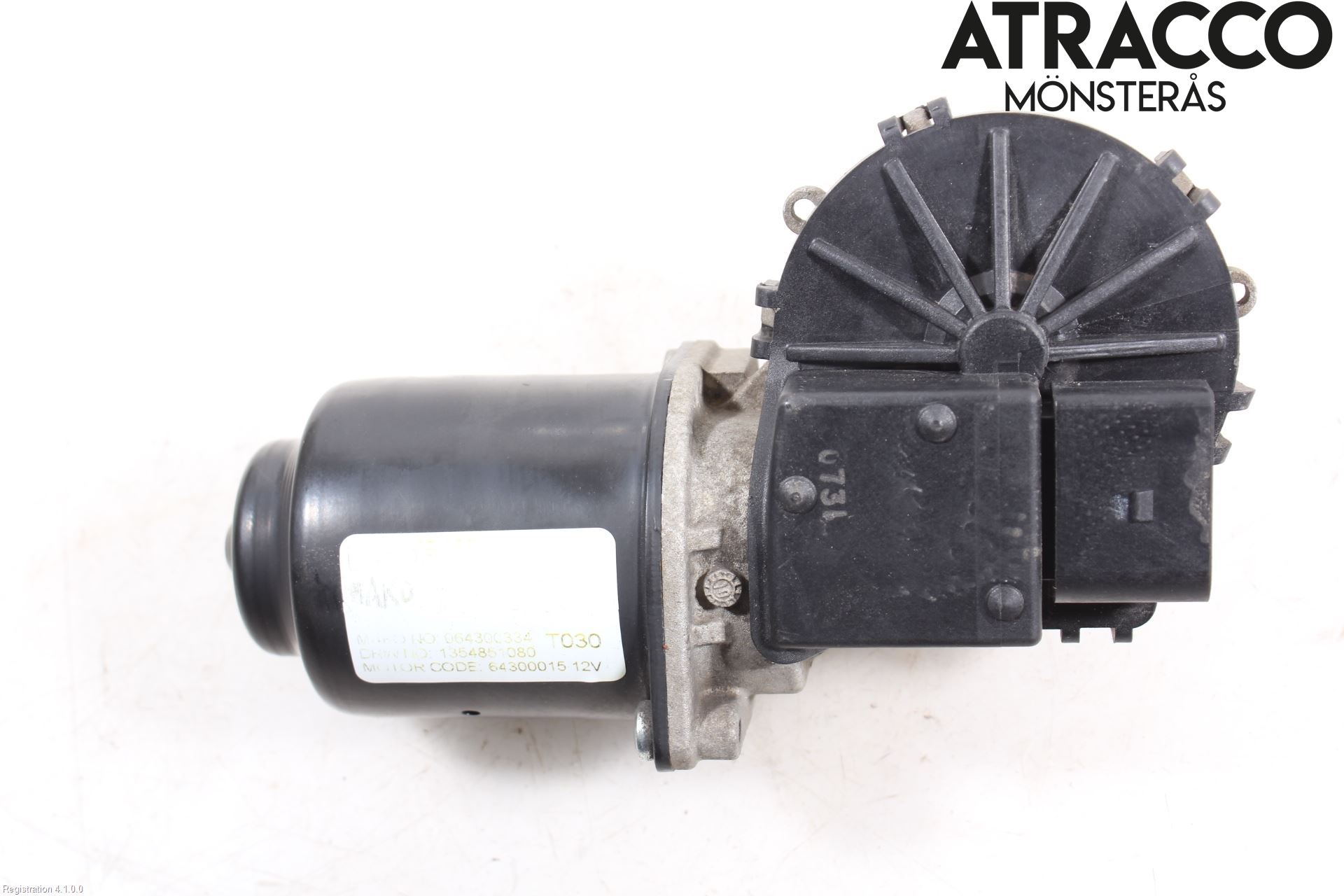 Citroen NEMO Torkarmotor Vindruta