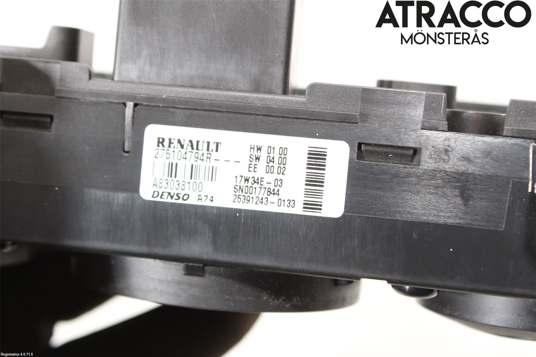 Renault MASTER III 15-20 Ac Styrenhet Ac Manöveren