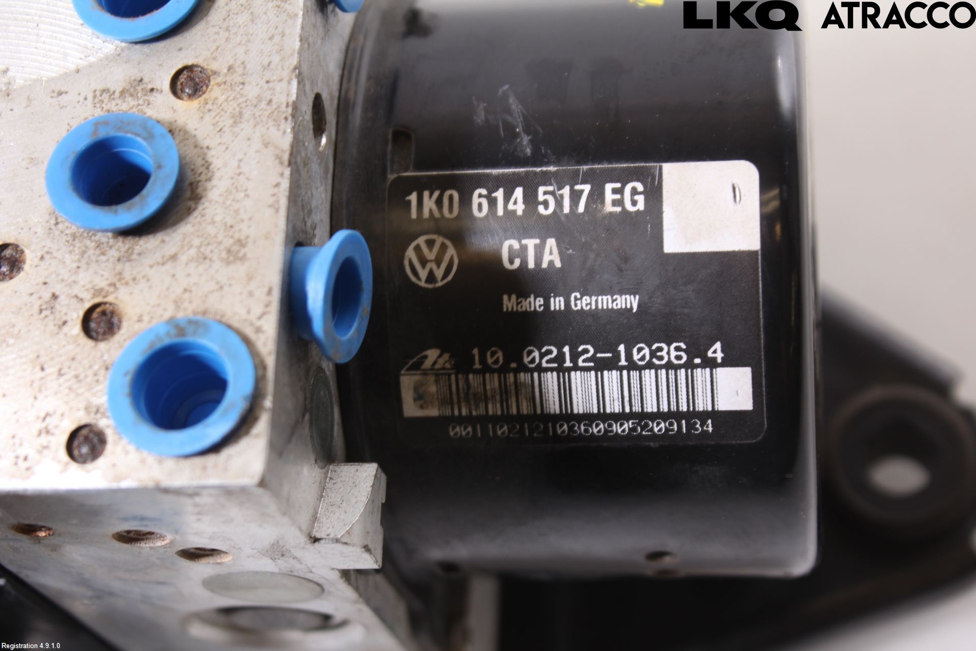 Volkswagen VW CADDY 11-15 Abs Hydraulaggregat