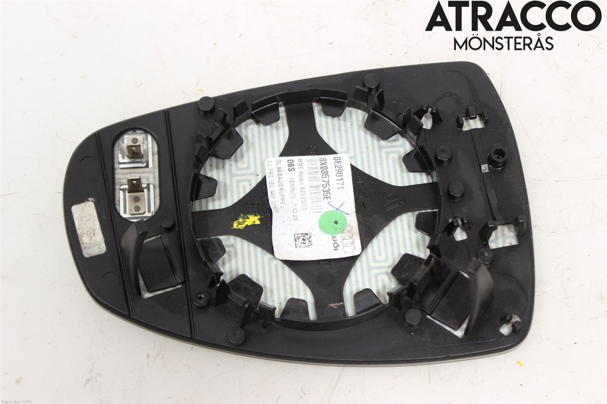 Audi A1/S1 11-18 Spegelglas Vä