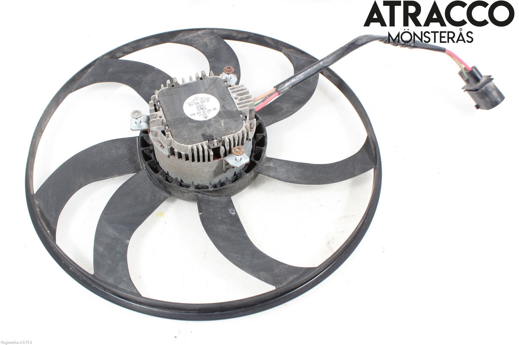 Volkswagen VW CADDY 11-15 Kylfläkt El